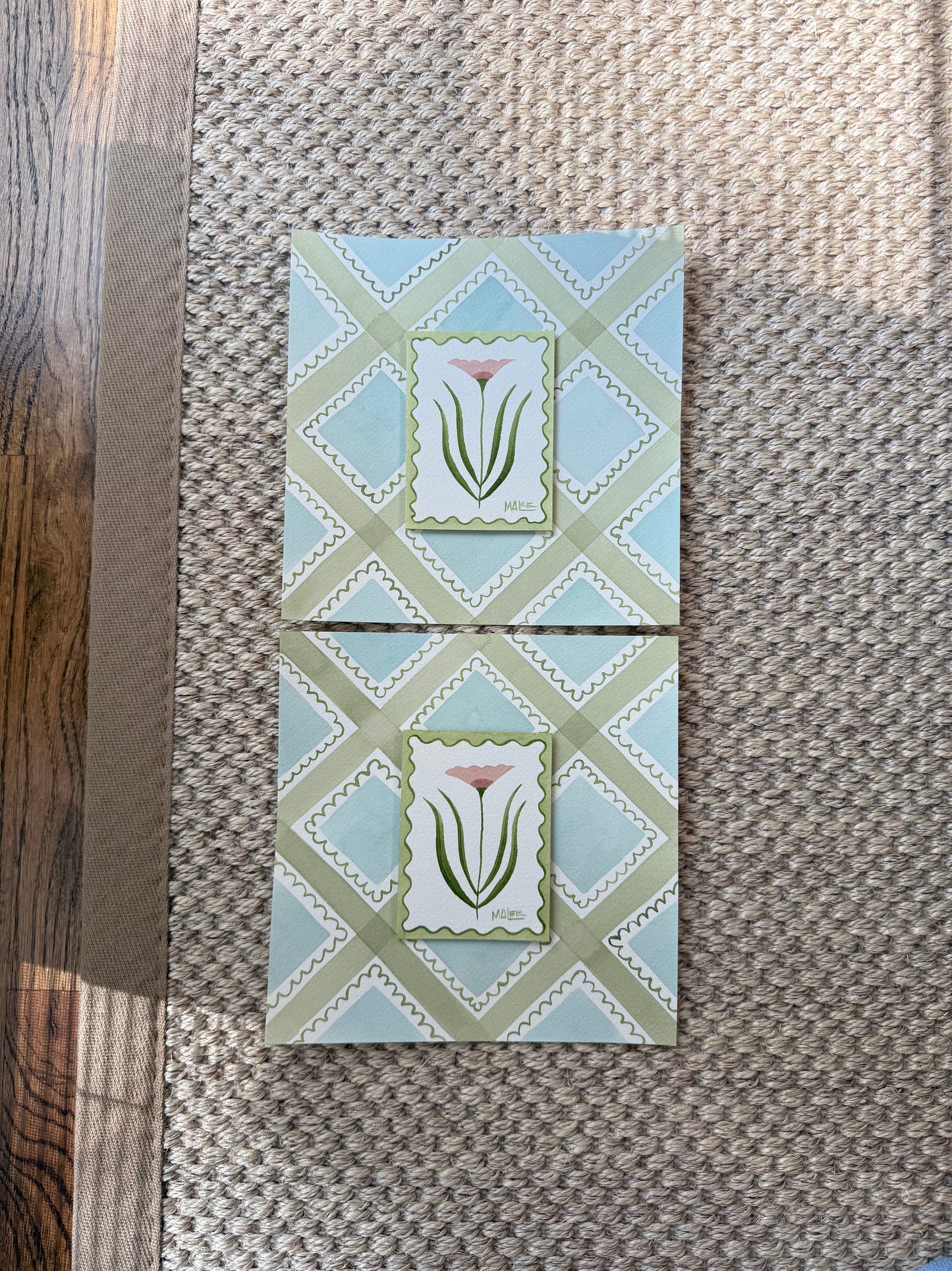 Lattice layered botanicals