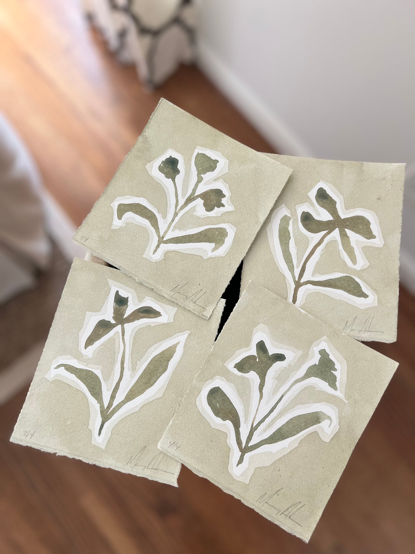 Watercolor botanicals