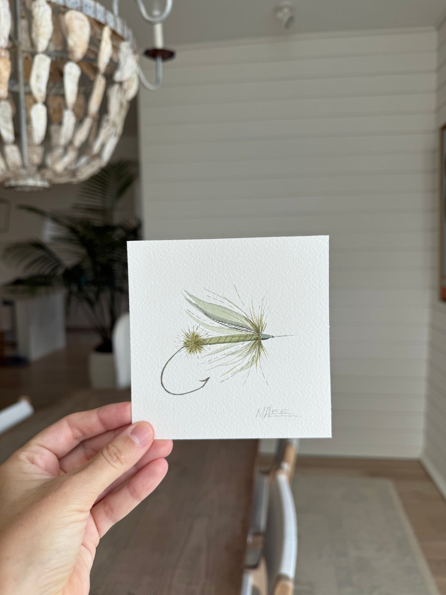Watercolor flies