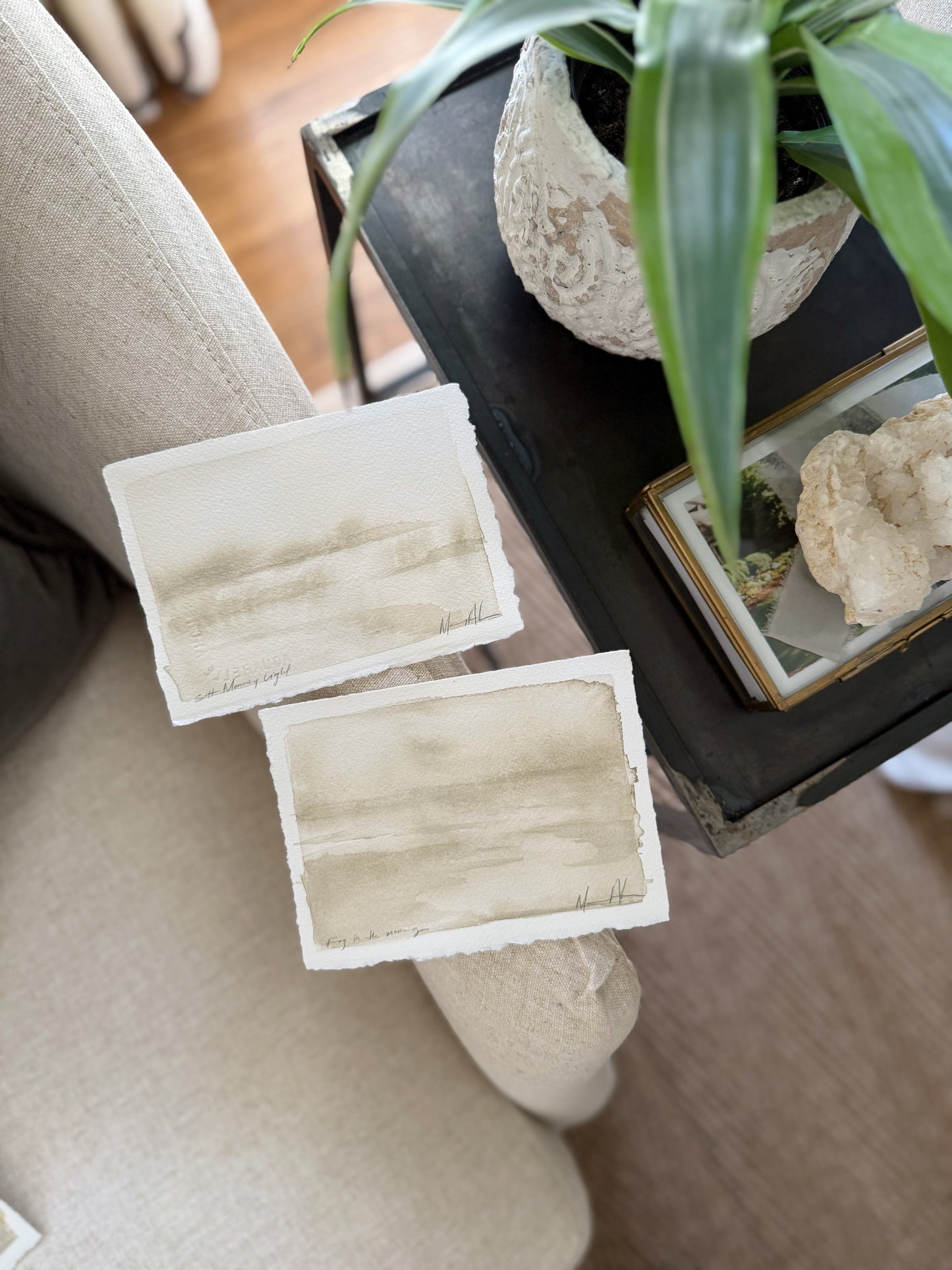 Watercolor landscapes