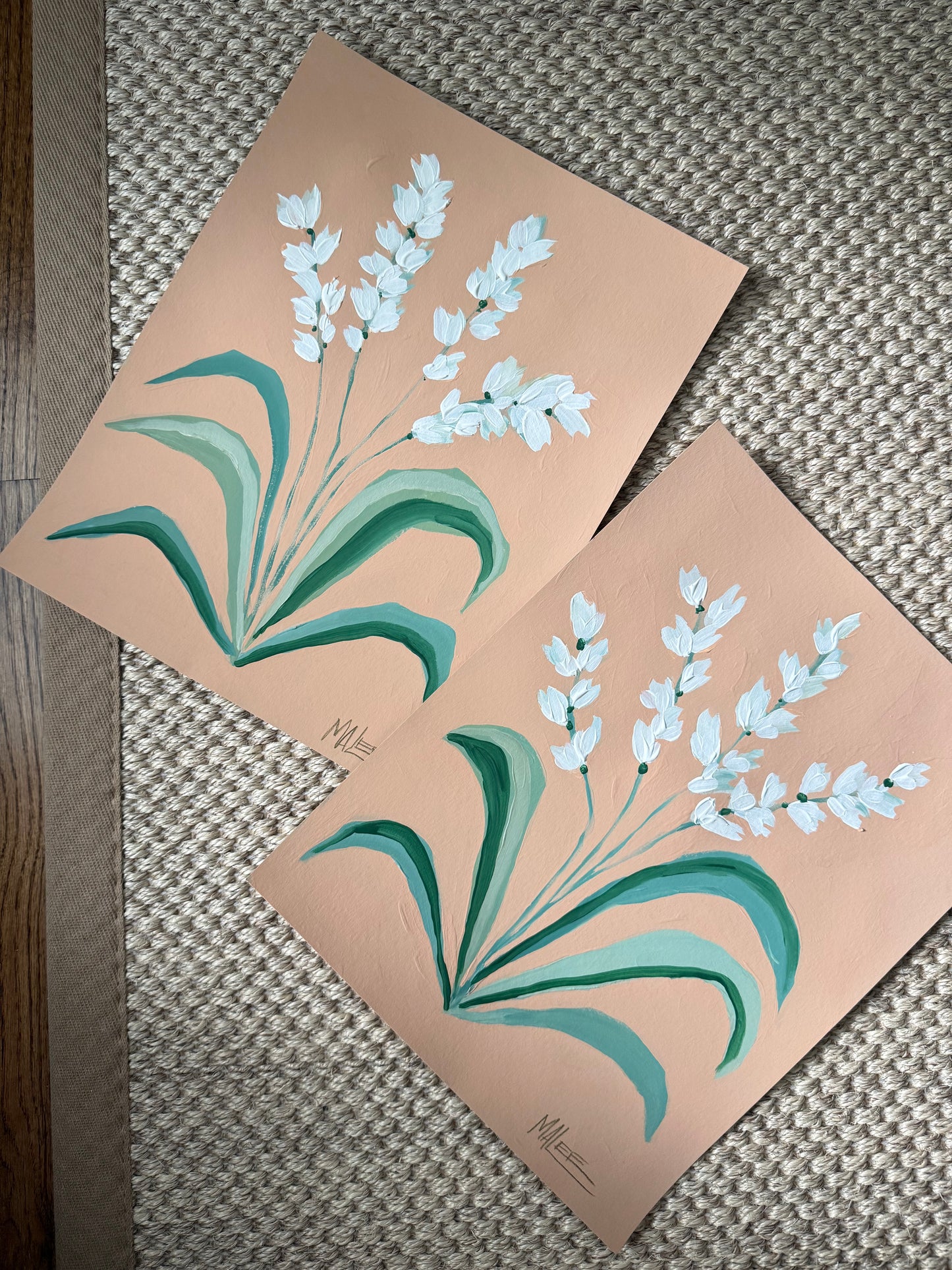 White botanicals