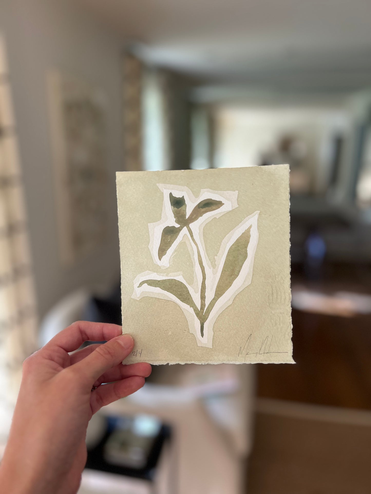Watercolor botanicals