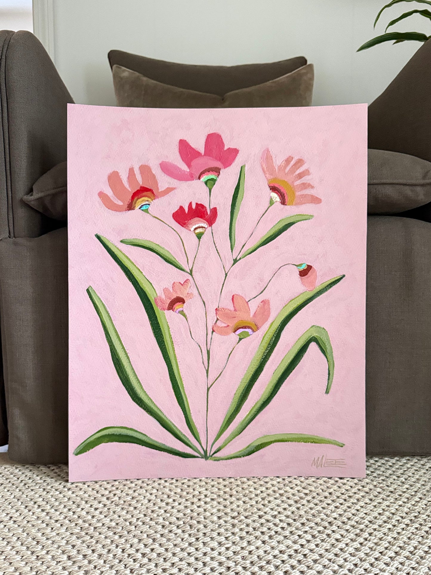Tickled pink I