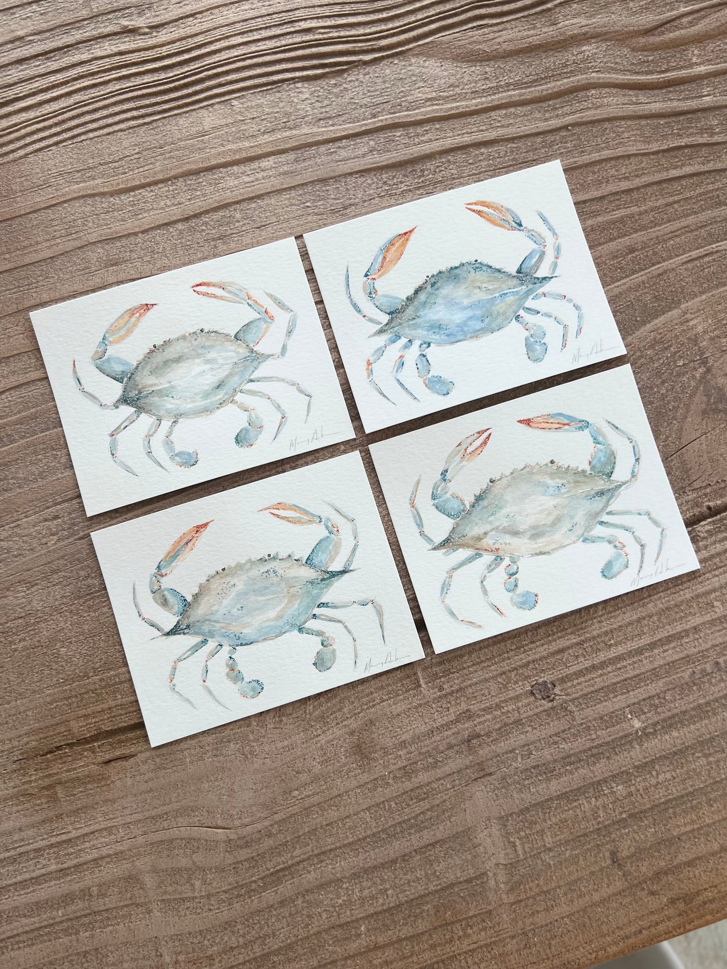 Blue crabs