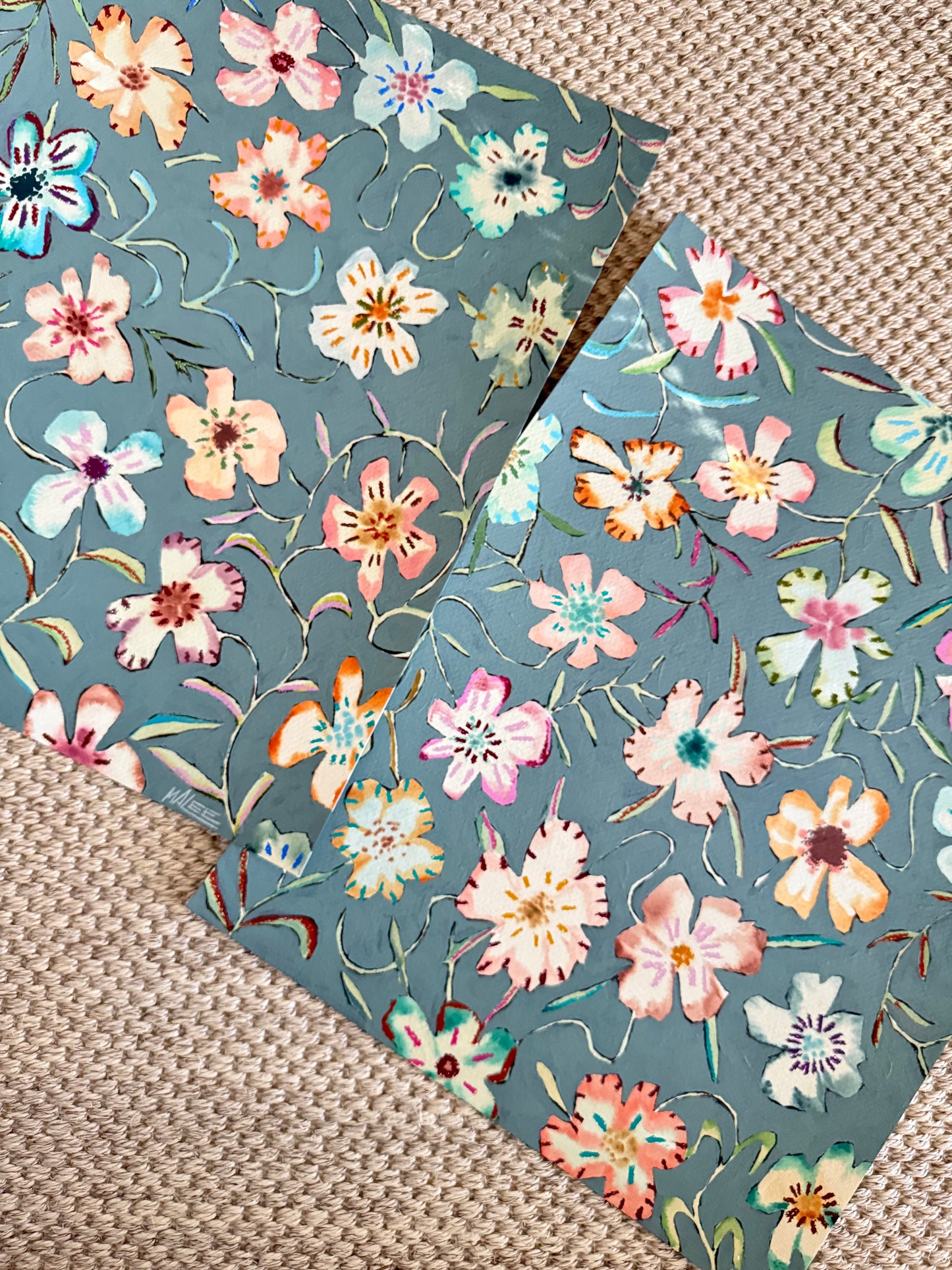 Bright blossoms I & II