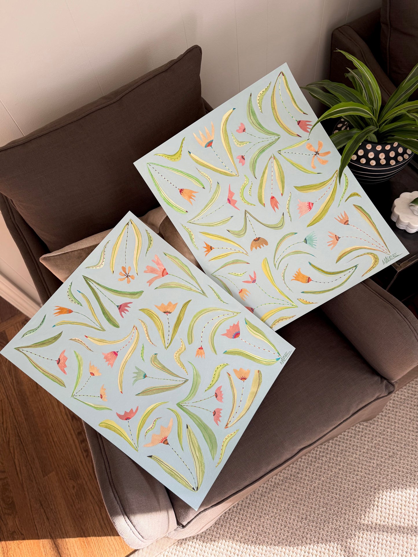 Pocketful of posies I & II