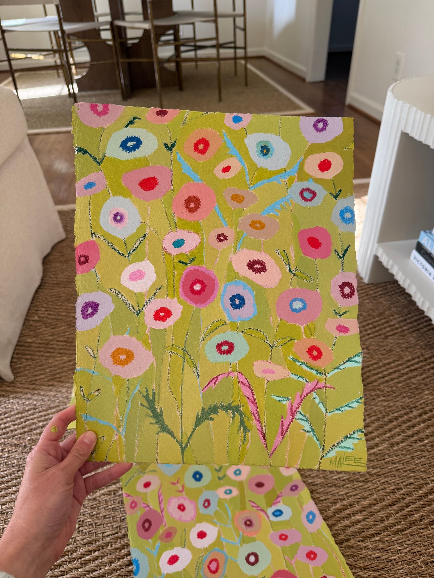 Poppies on paper v. III