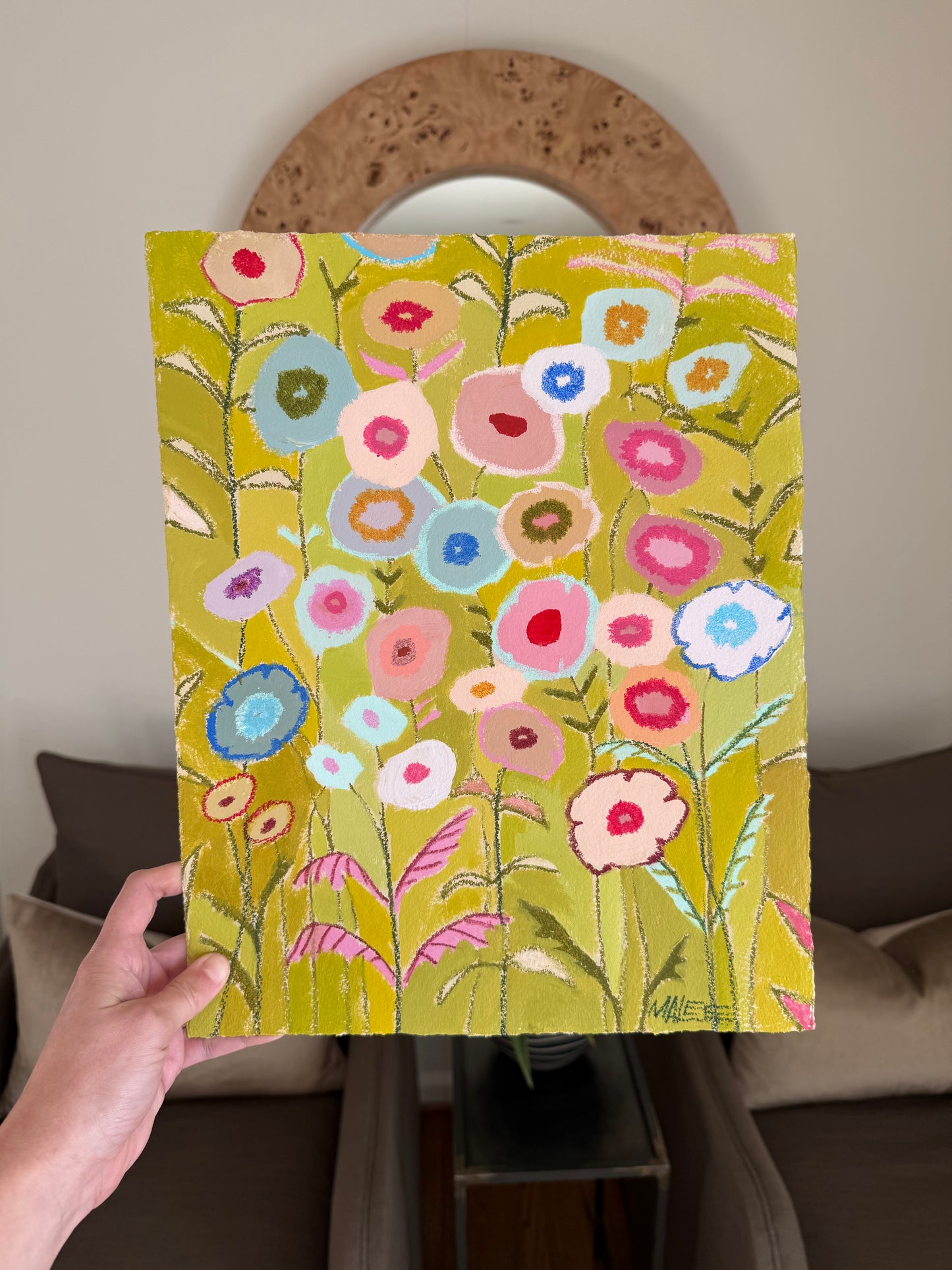 Poppies on paper v. II