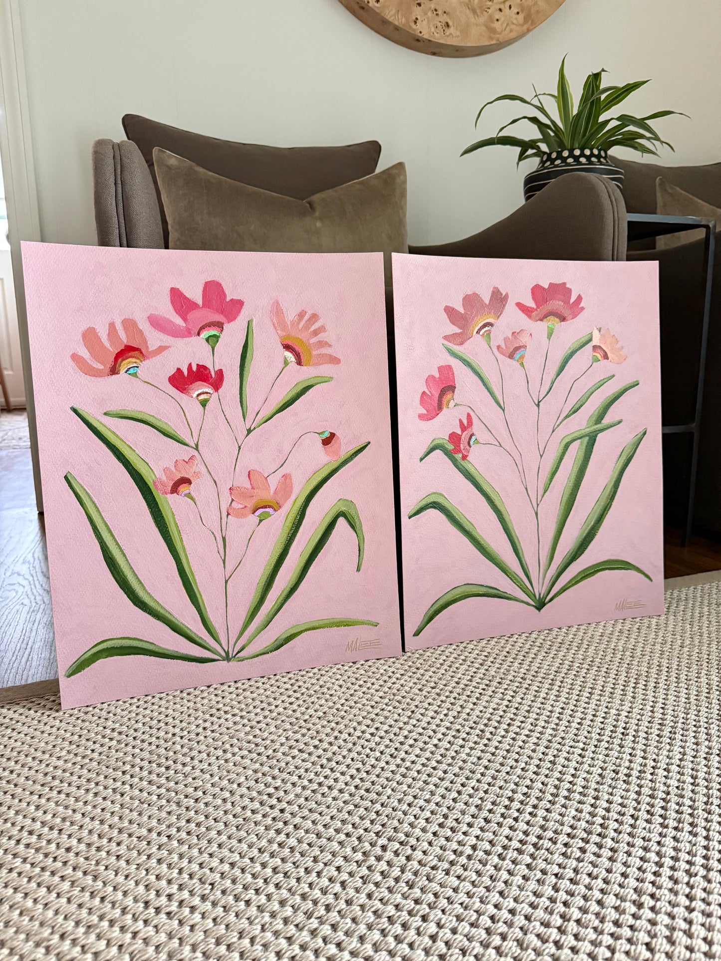Tickled pink I