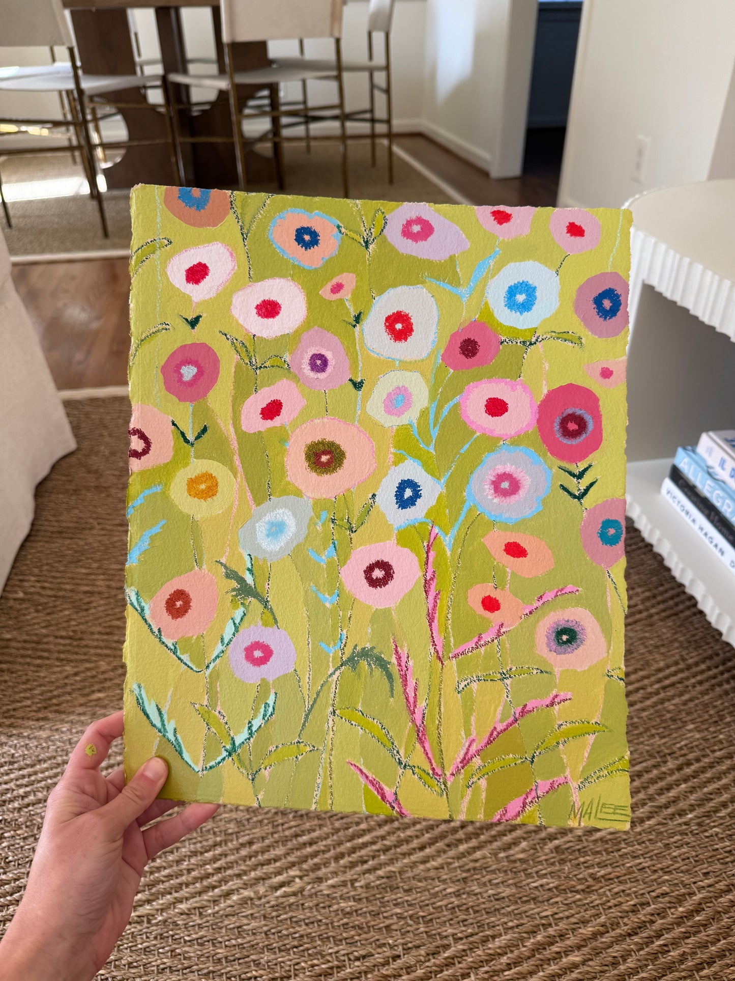 Poppies on paper v. III