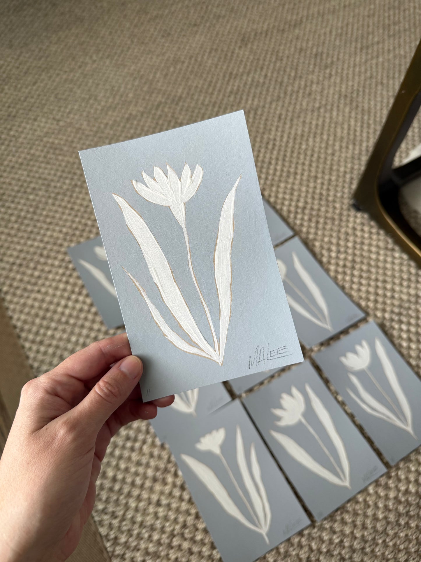 French blue botanicals