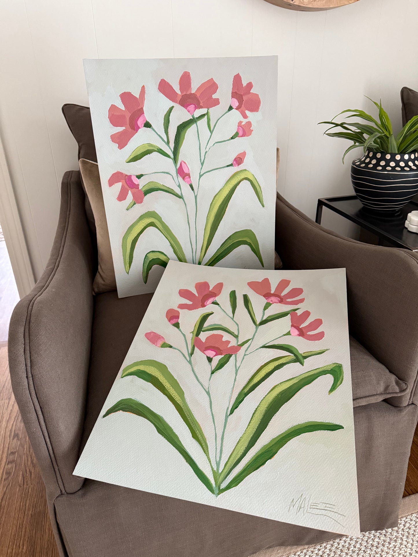 Thinking pink I & II