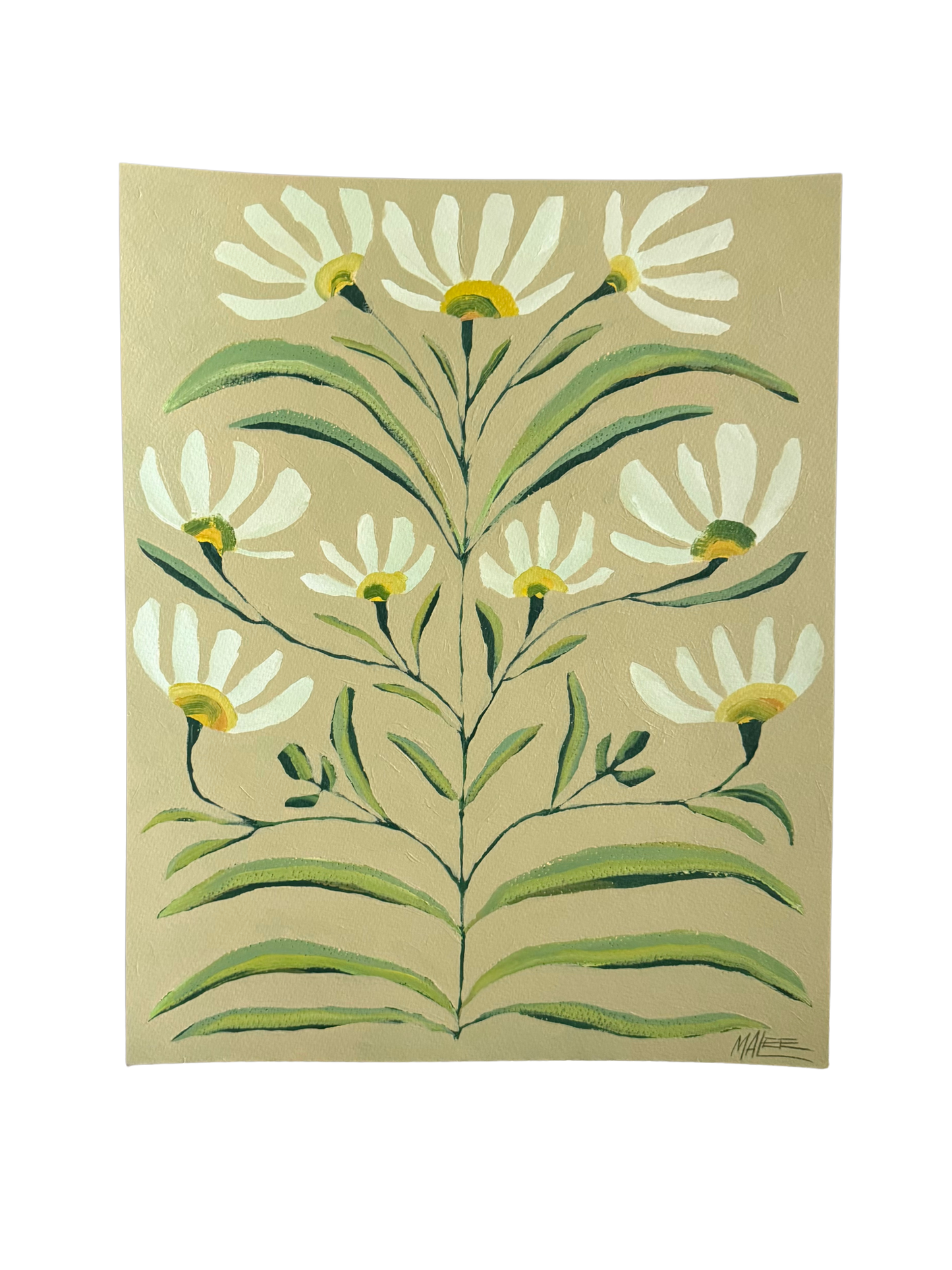 Block print bloom