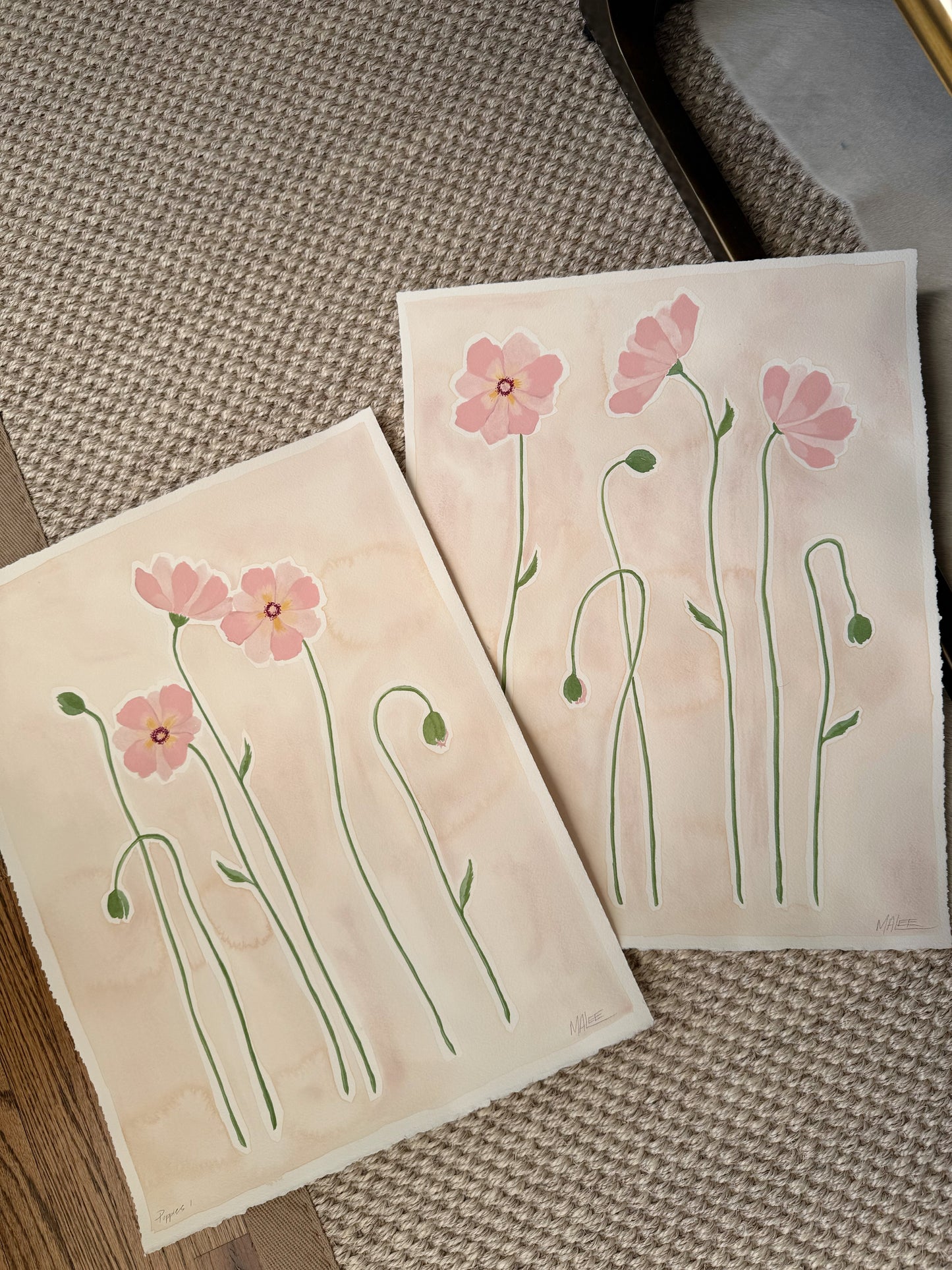 Poppies I & II