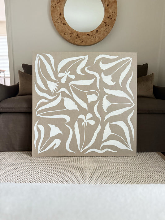 White flowers