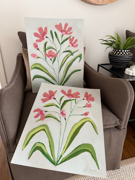 Thinking pink I & II