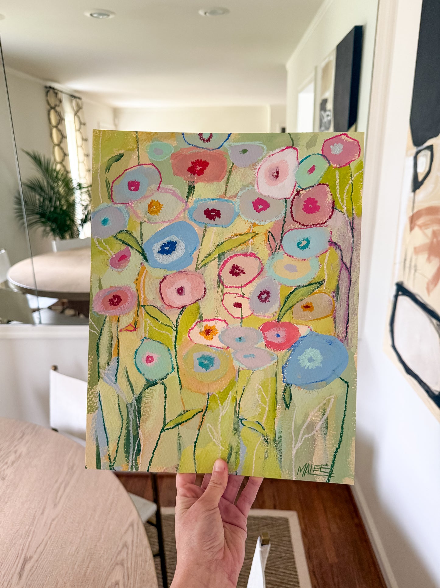 Poppies on paper v. I