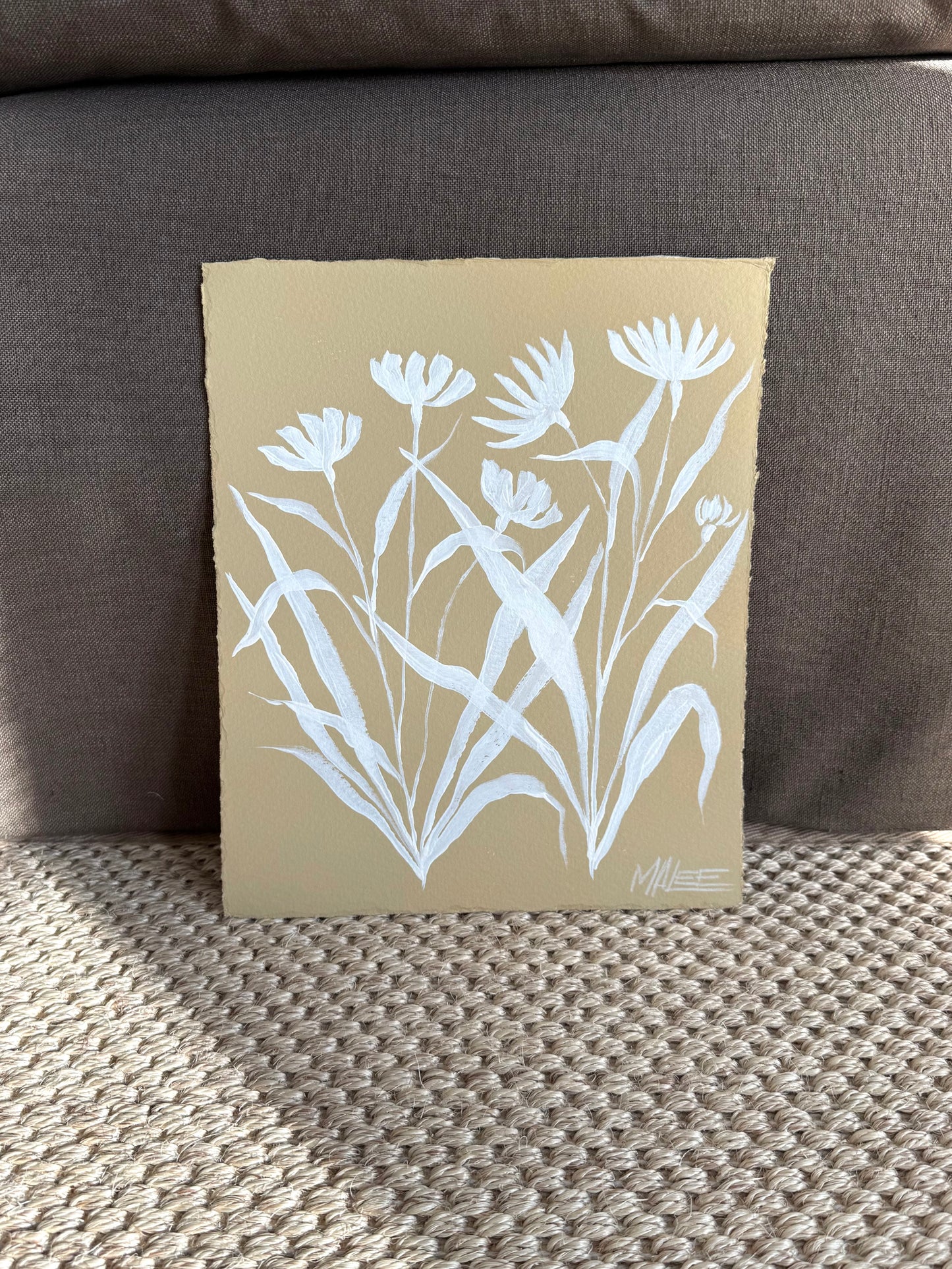 Golden hour garden I-IV