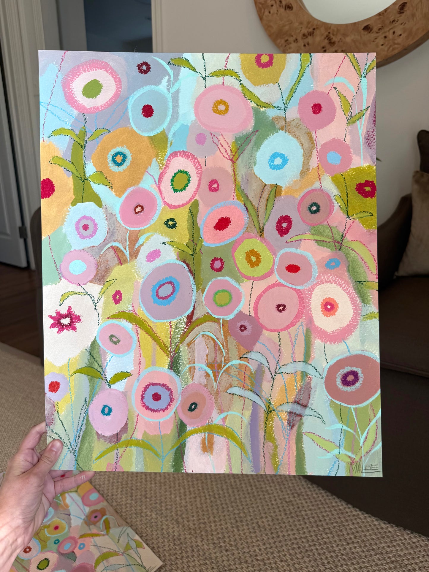 Poppies on paper v. IV