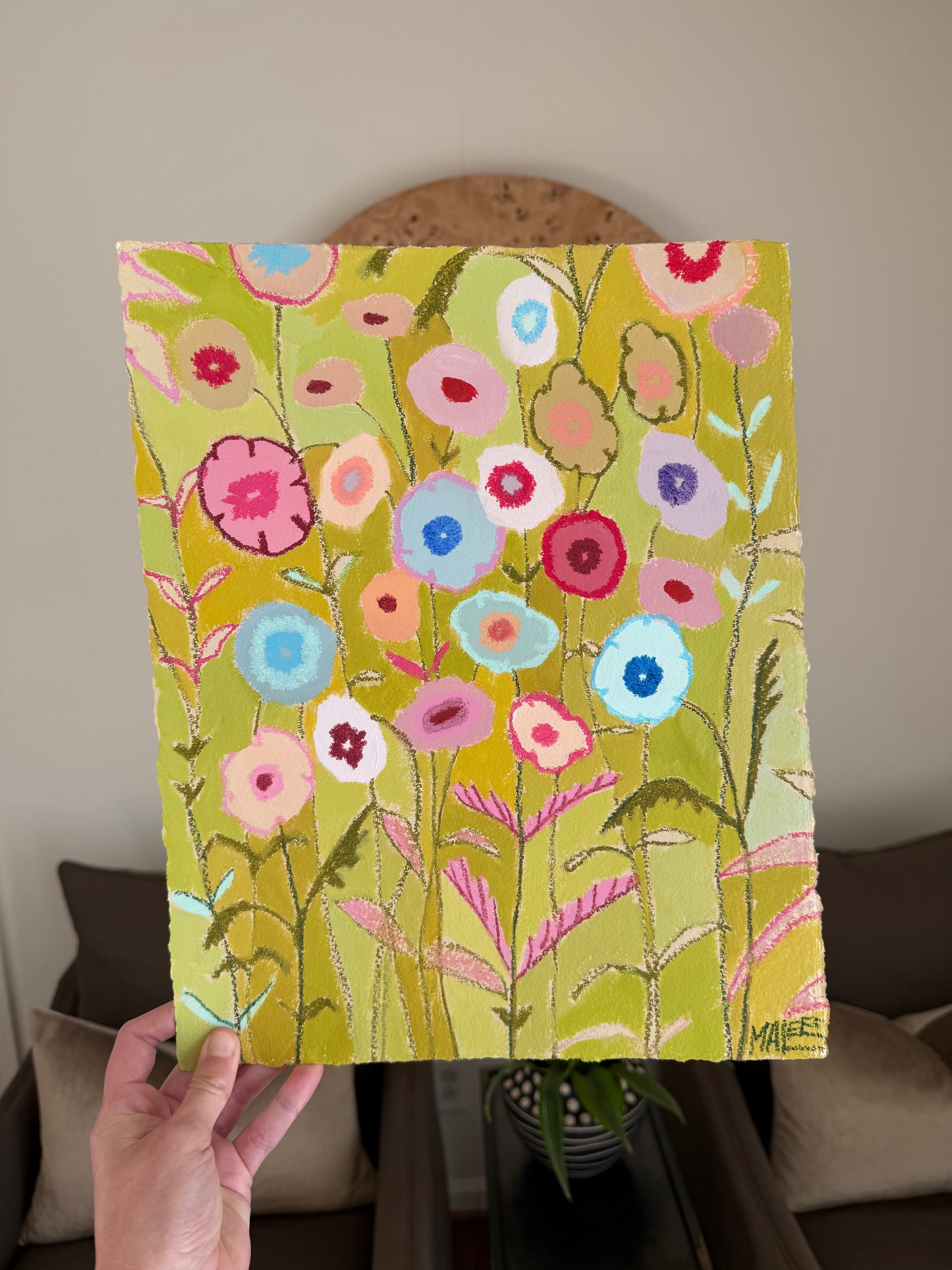 Poppies on paper v. II
