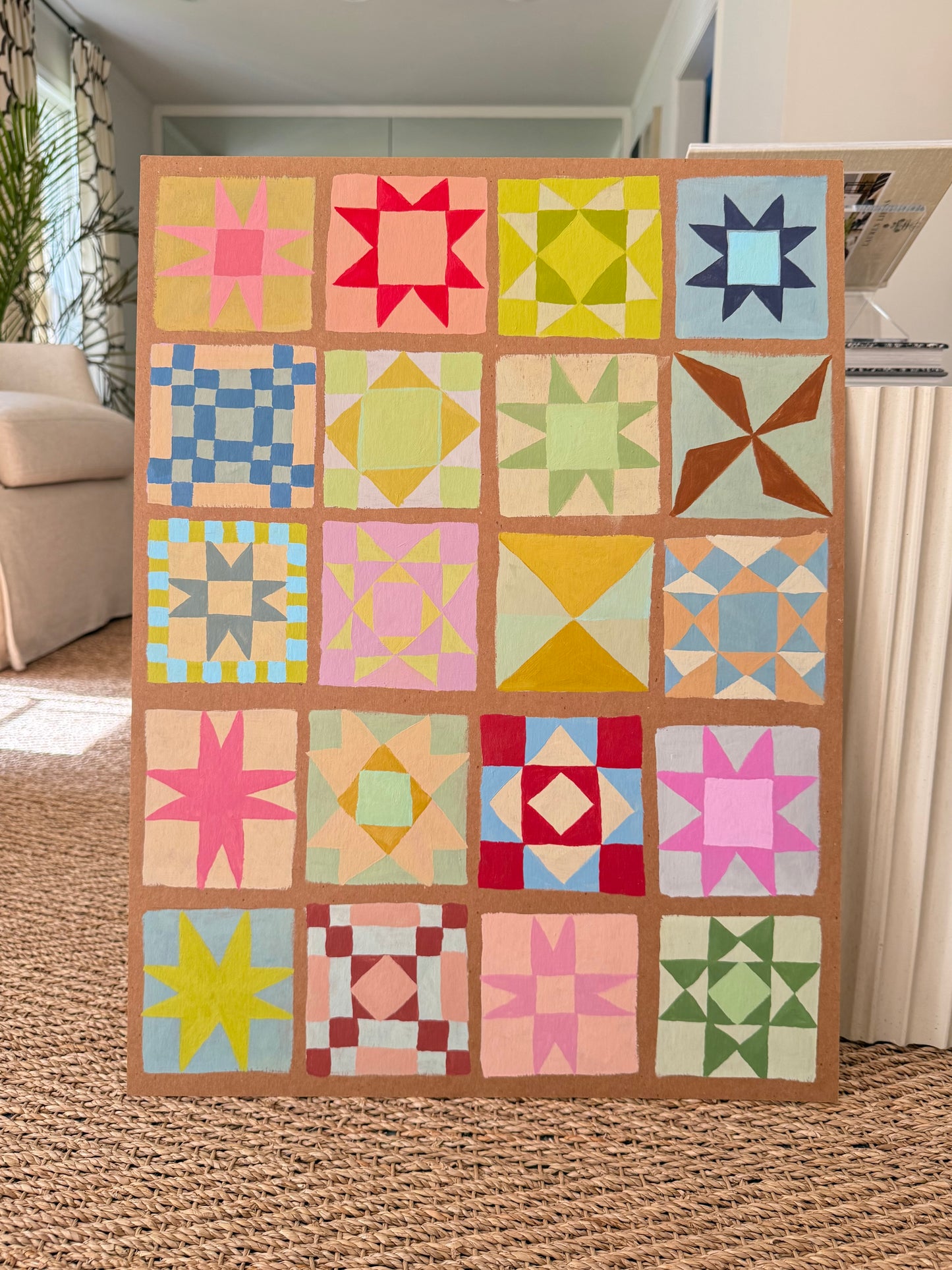Quilted