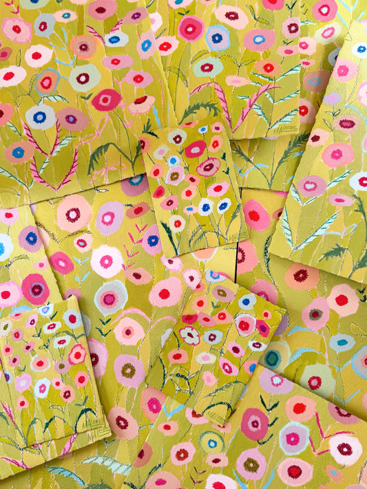 Poppies on paper v. III
