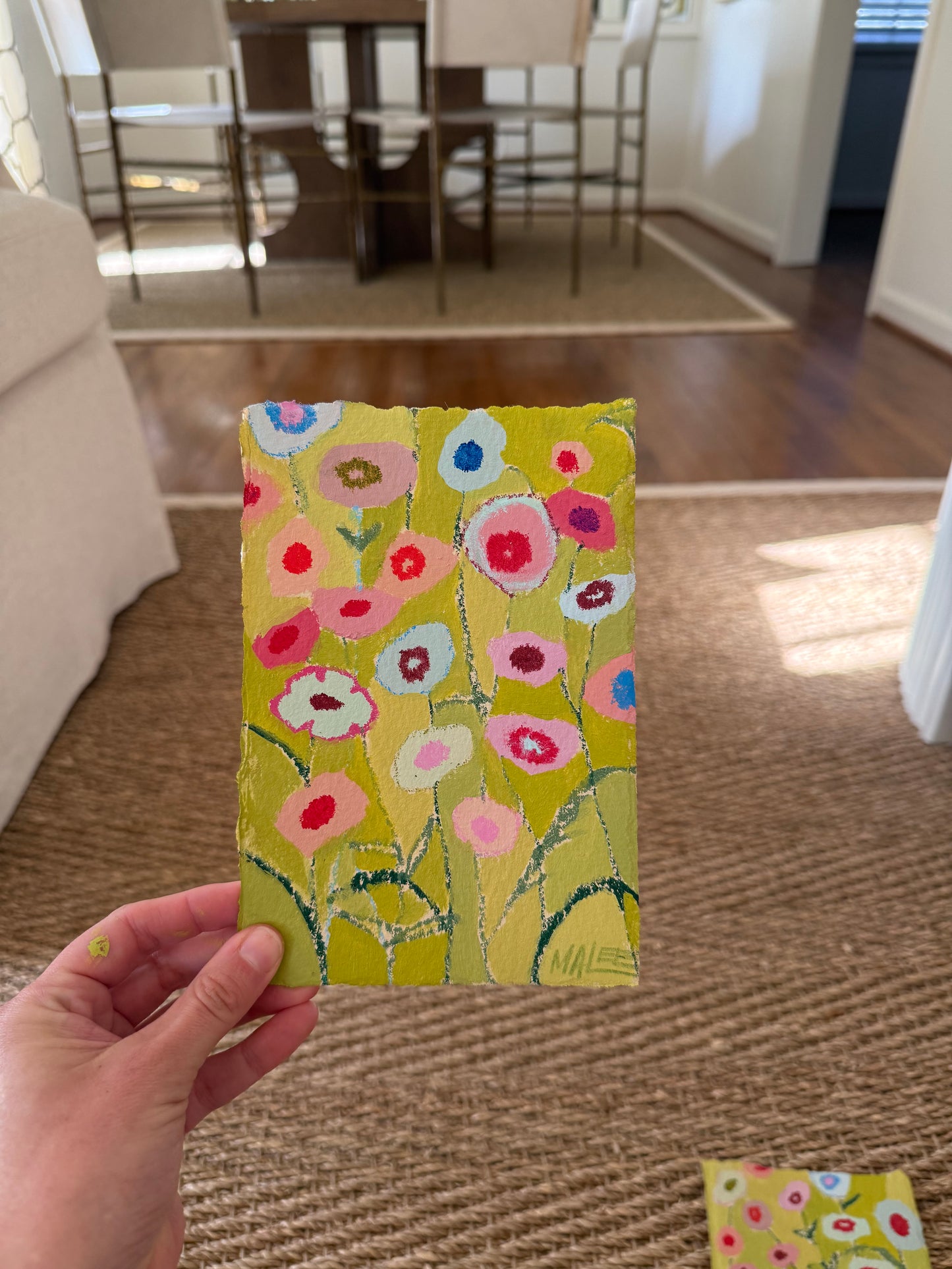 Poppies on paper v. III