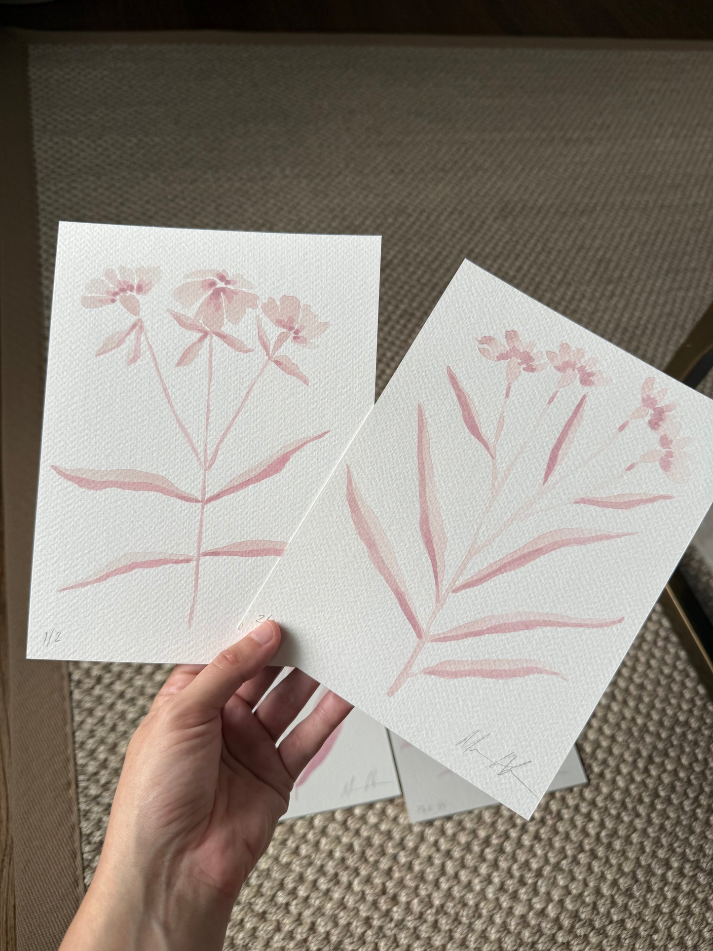 Pink watercolors pt. 2