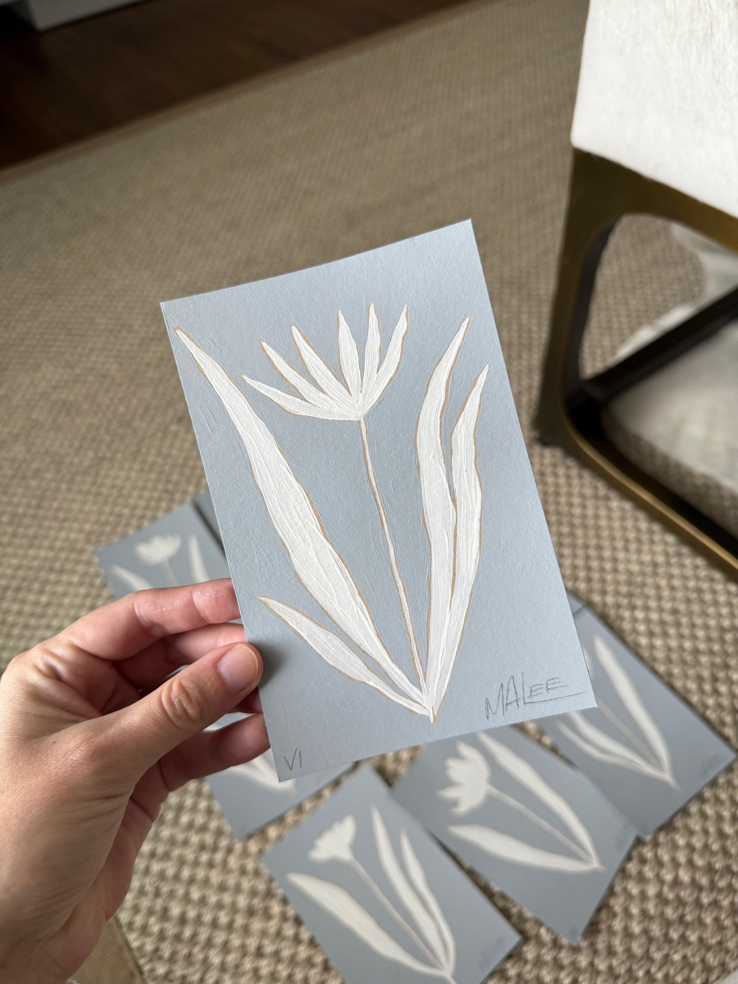 French blue botanicals
