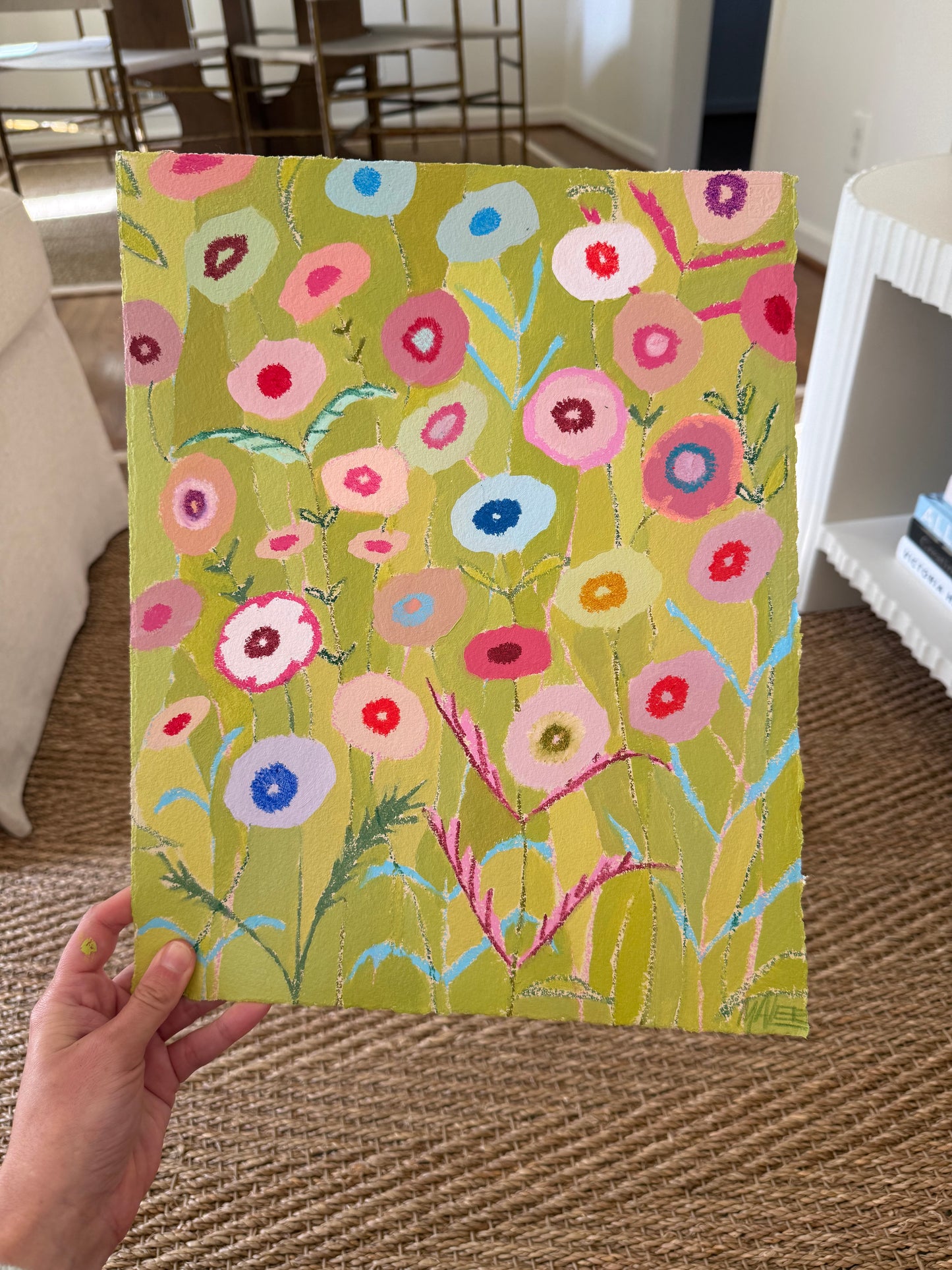 Poppies on paper v. III