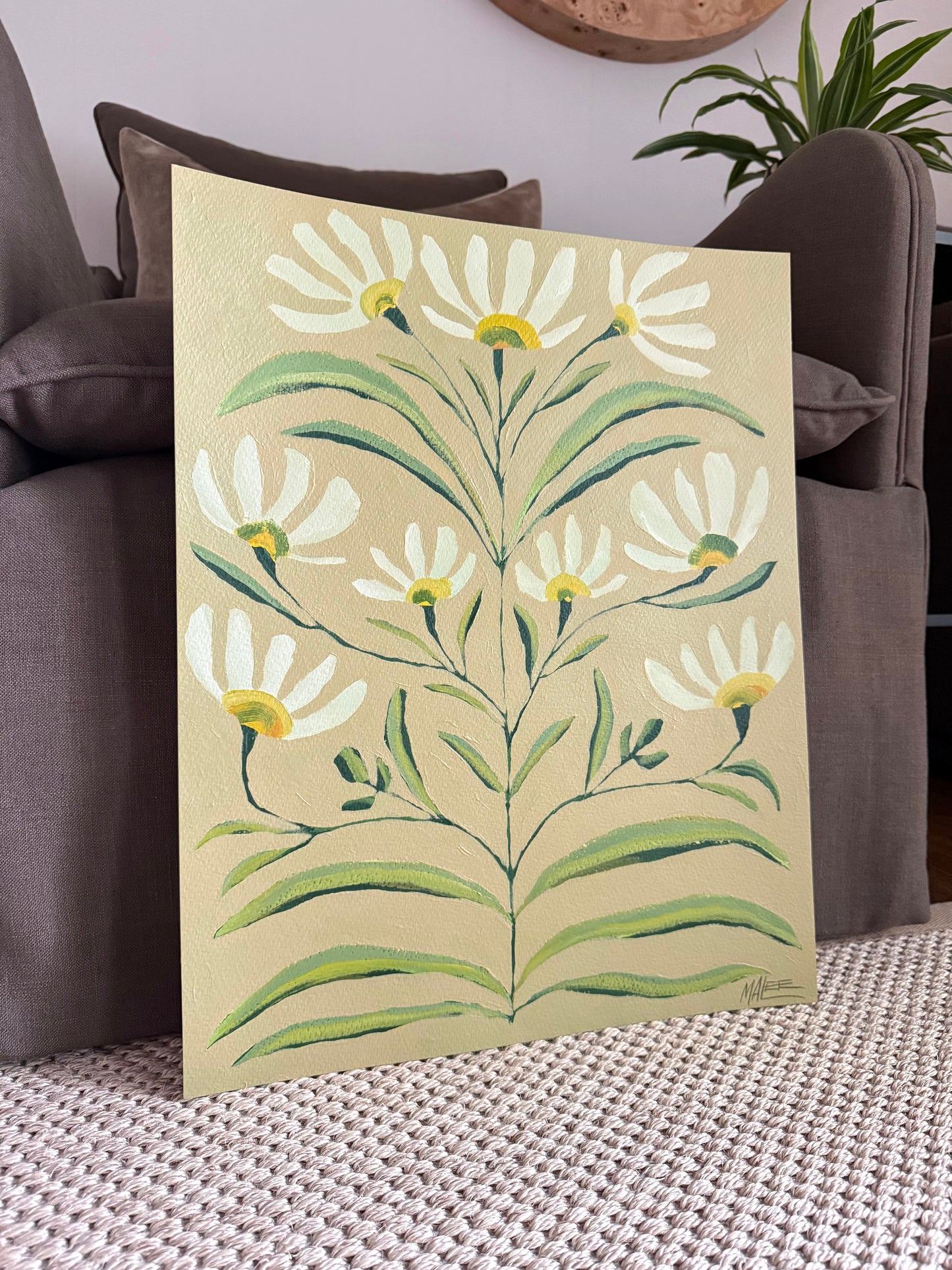 Block print bloom