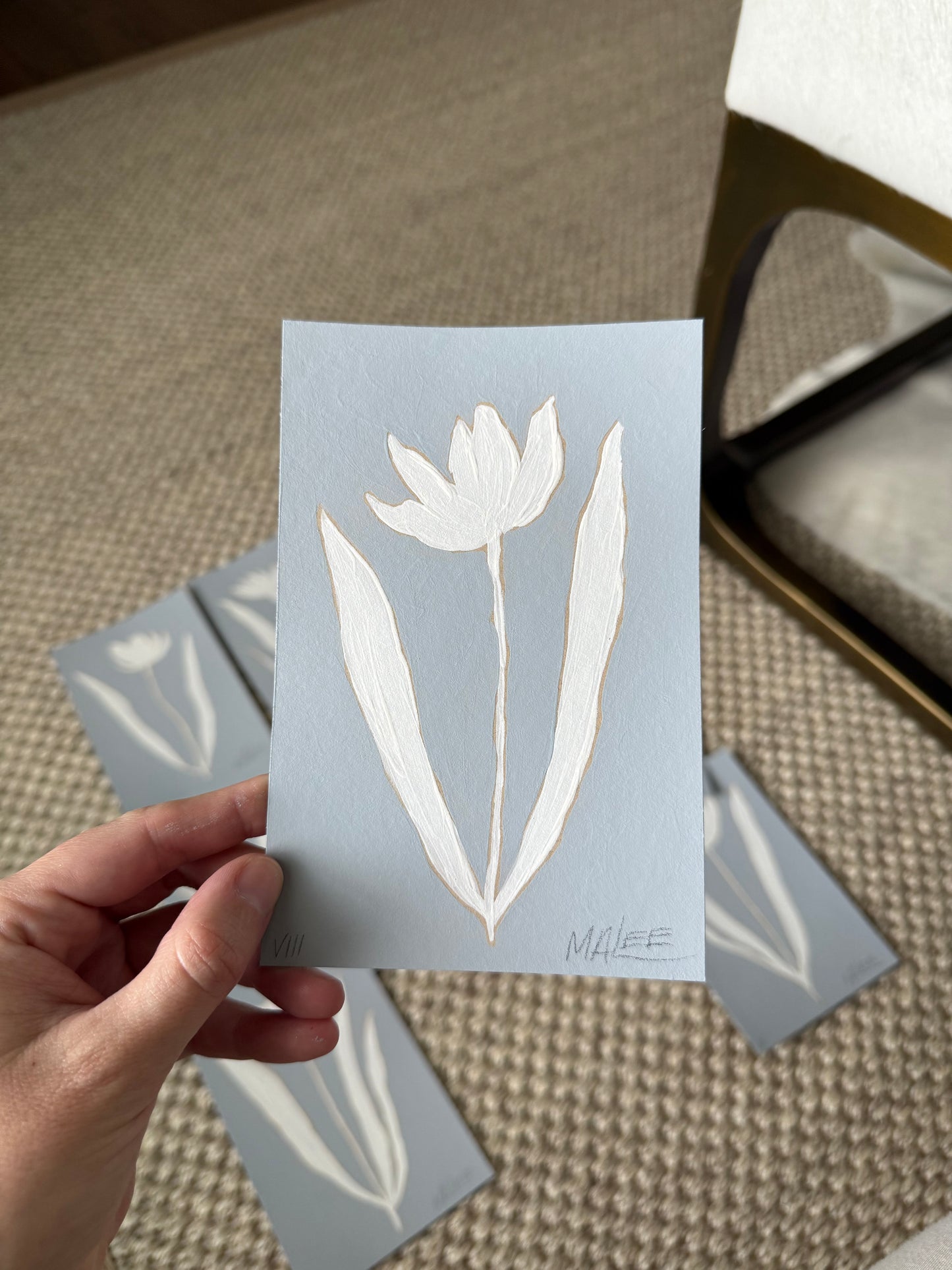 French blue botanicals