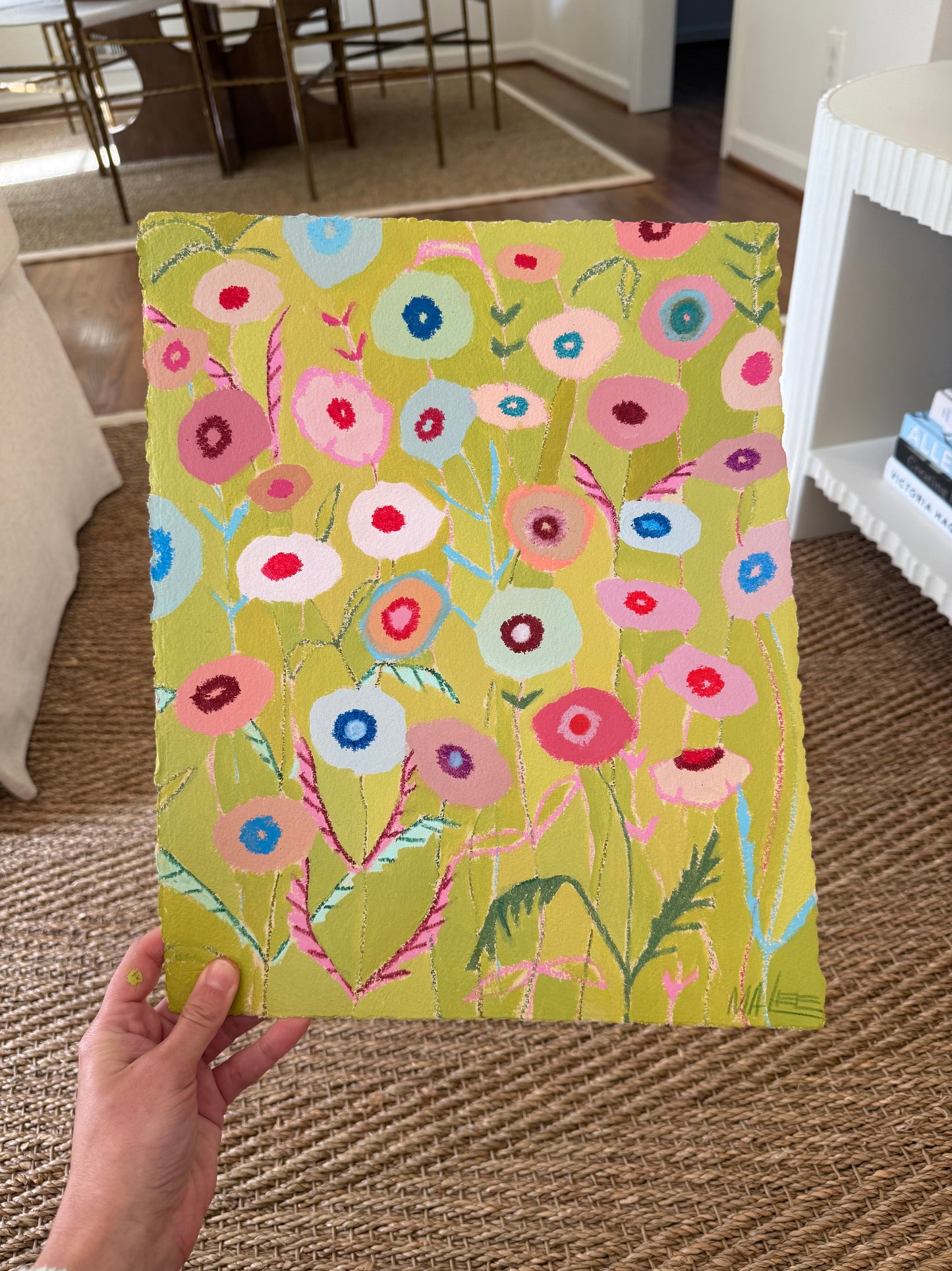 Poppies on paper v. III