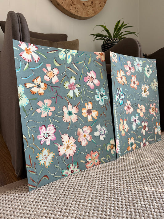 Bright blossoms I & II