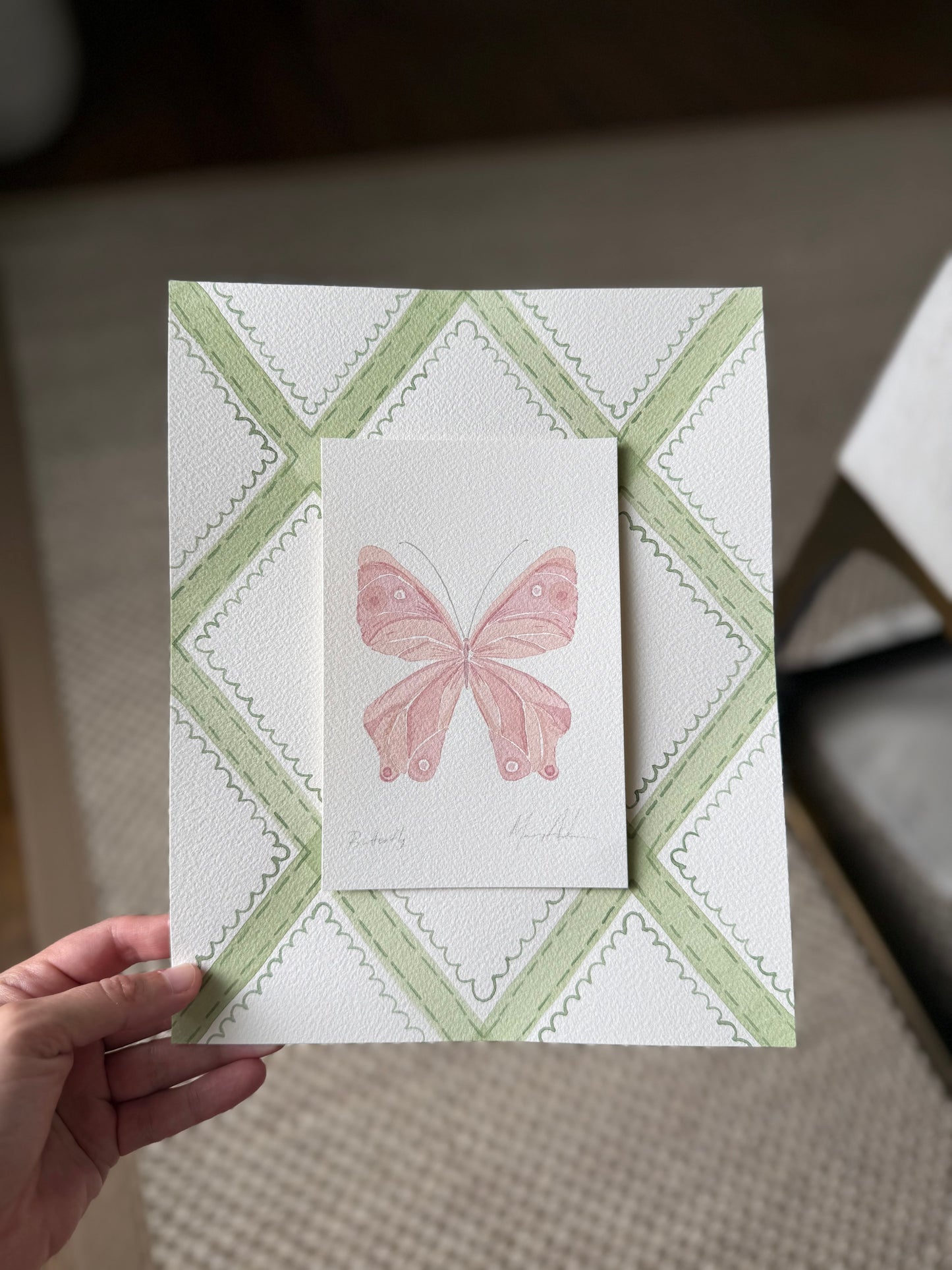 Layered butterfly