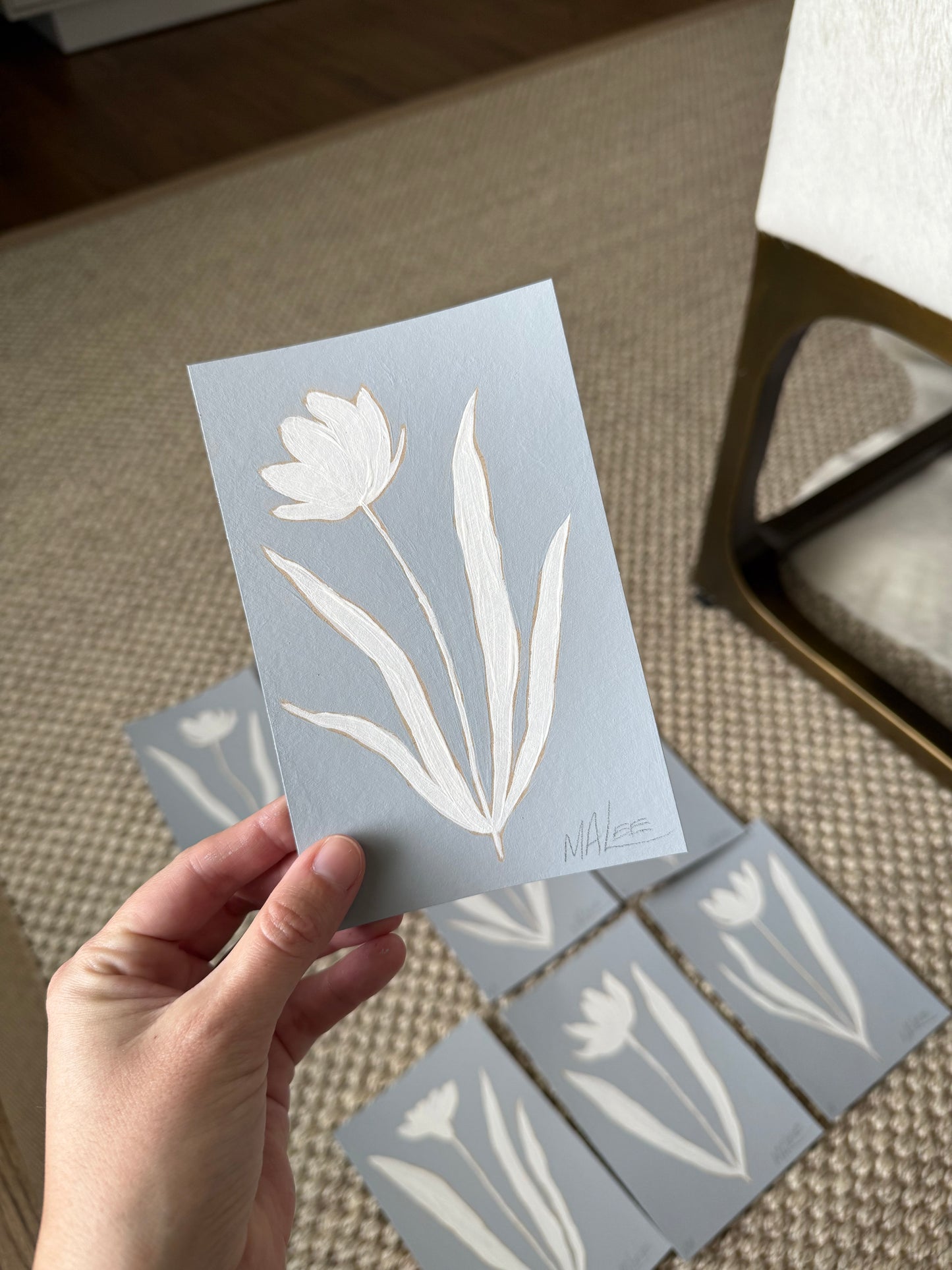 French blue botanicals