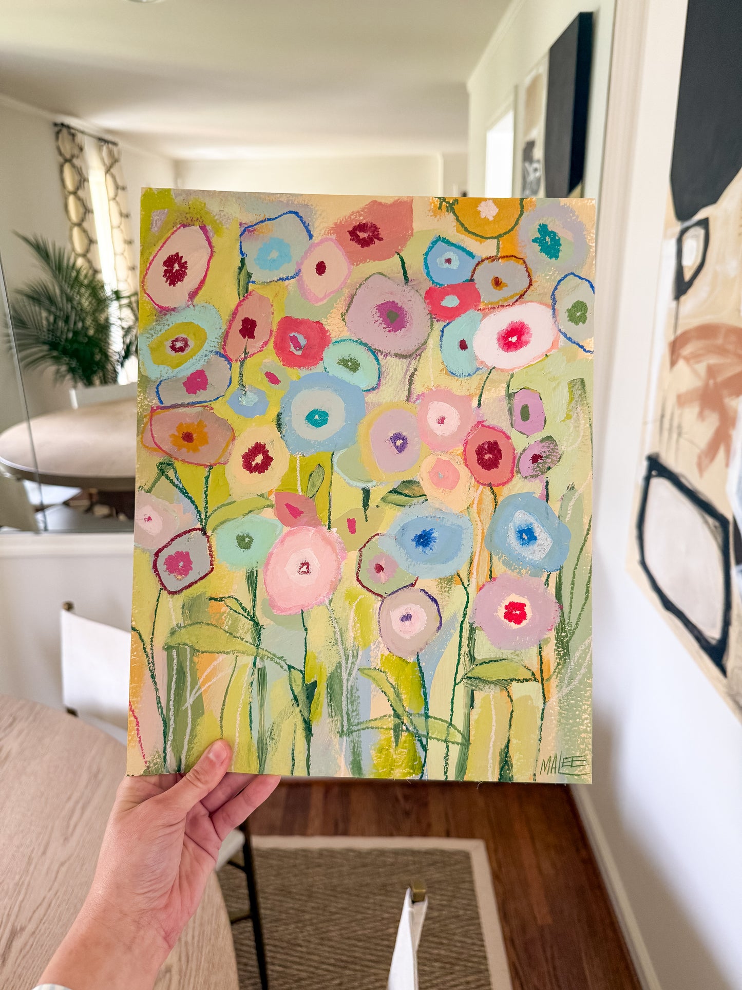 Poppies on paper v. I