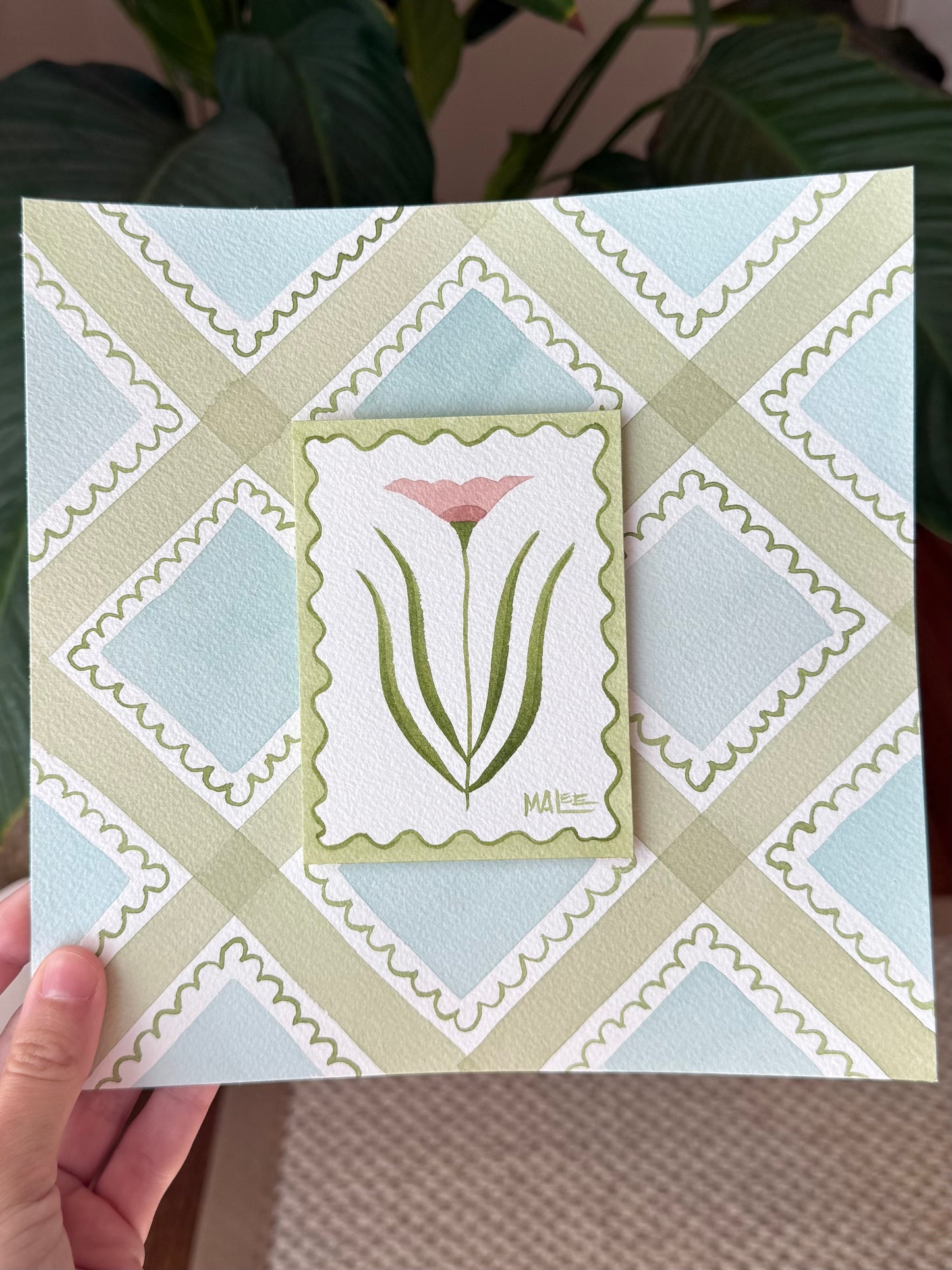 Lattice layered botanicals