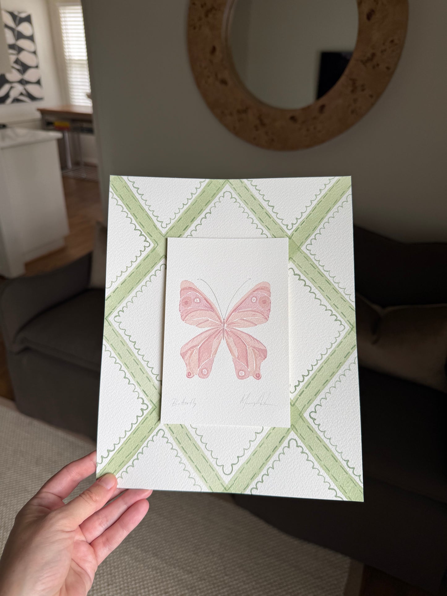 Layered butterfly
