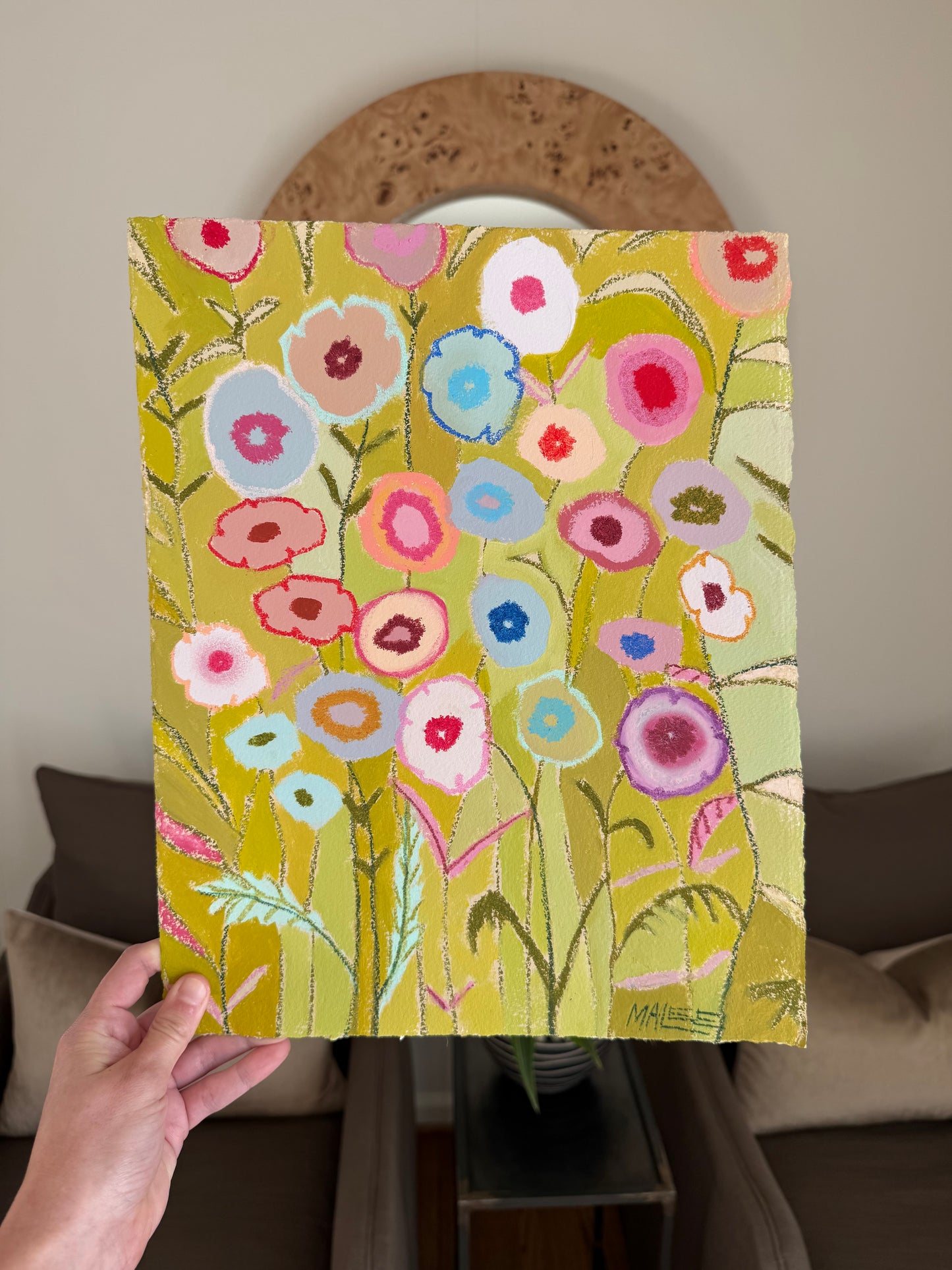 Poppies on paper v. II