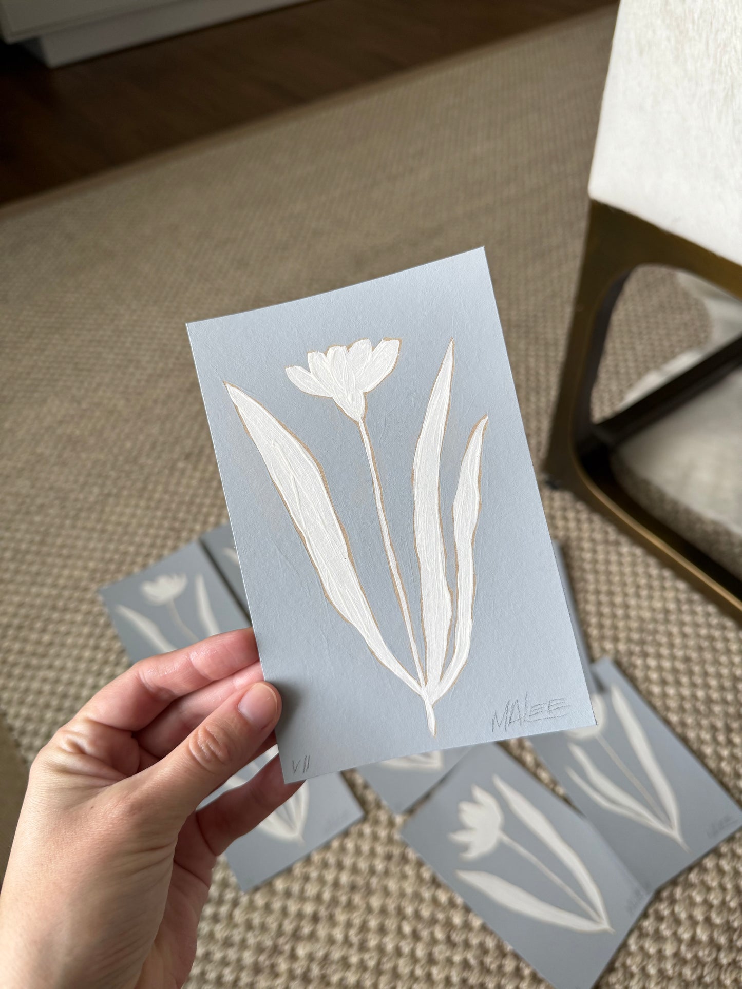 French blue botanicals