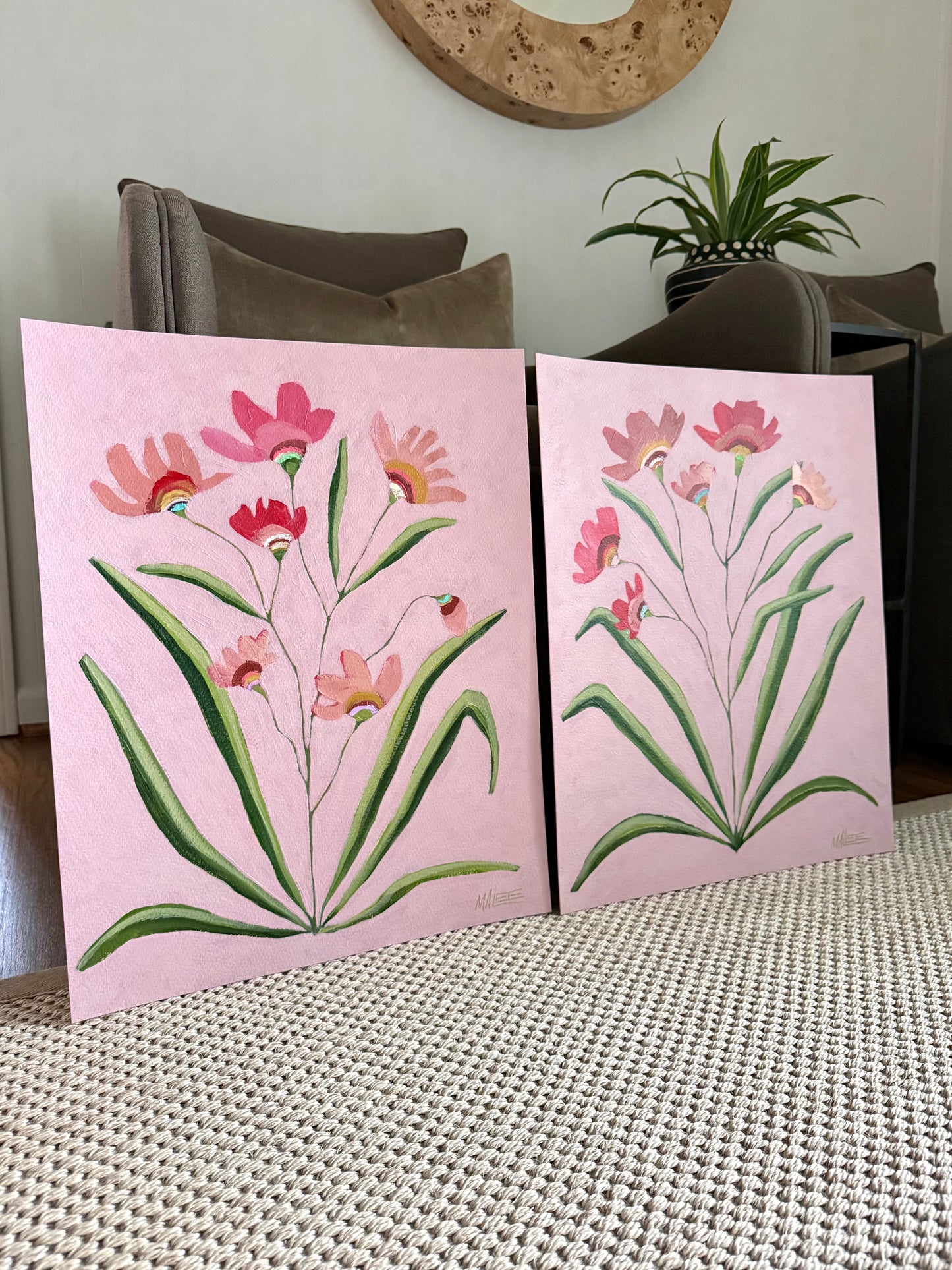 Tickled pink I