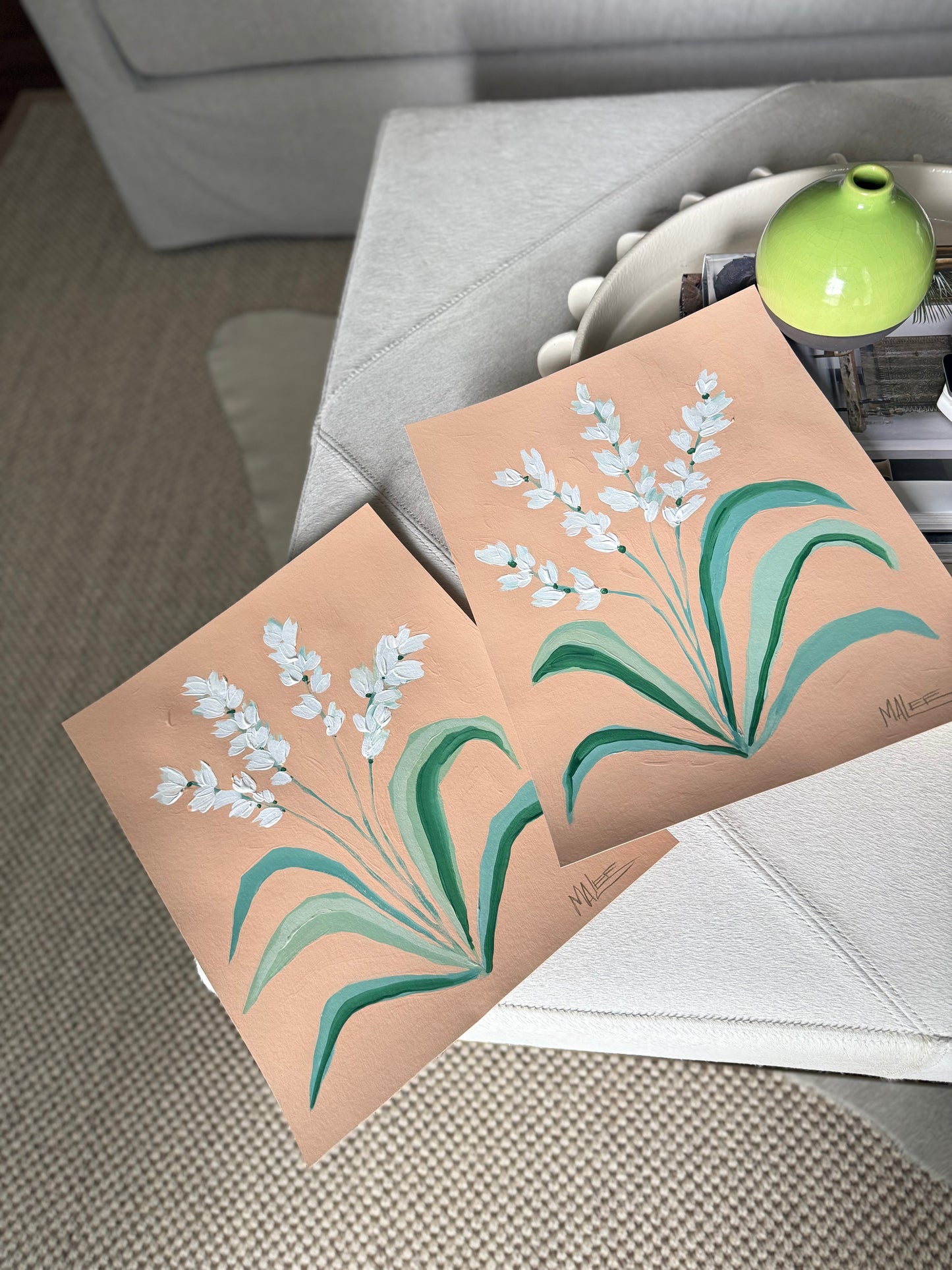 White botanicals