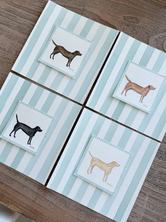 Watercolor puppy dogs