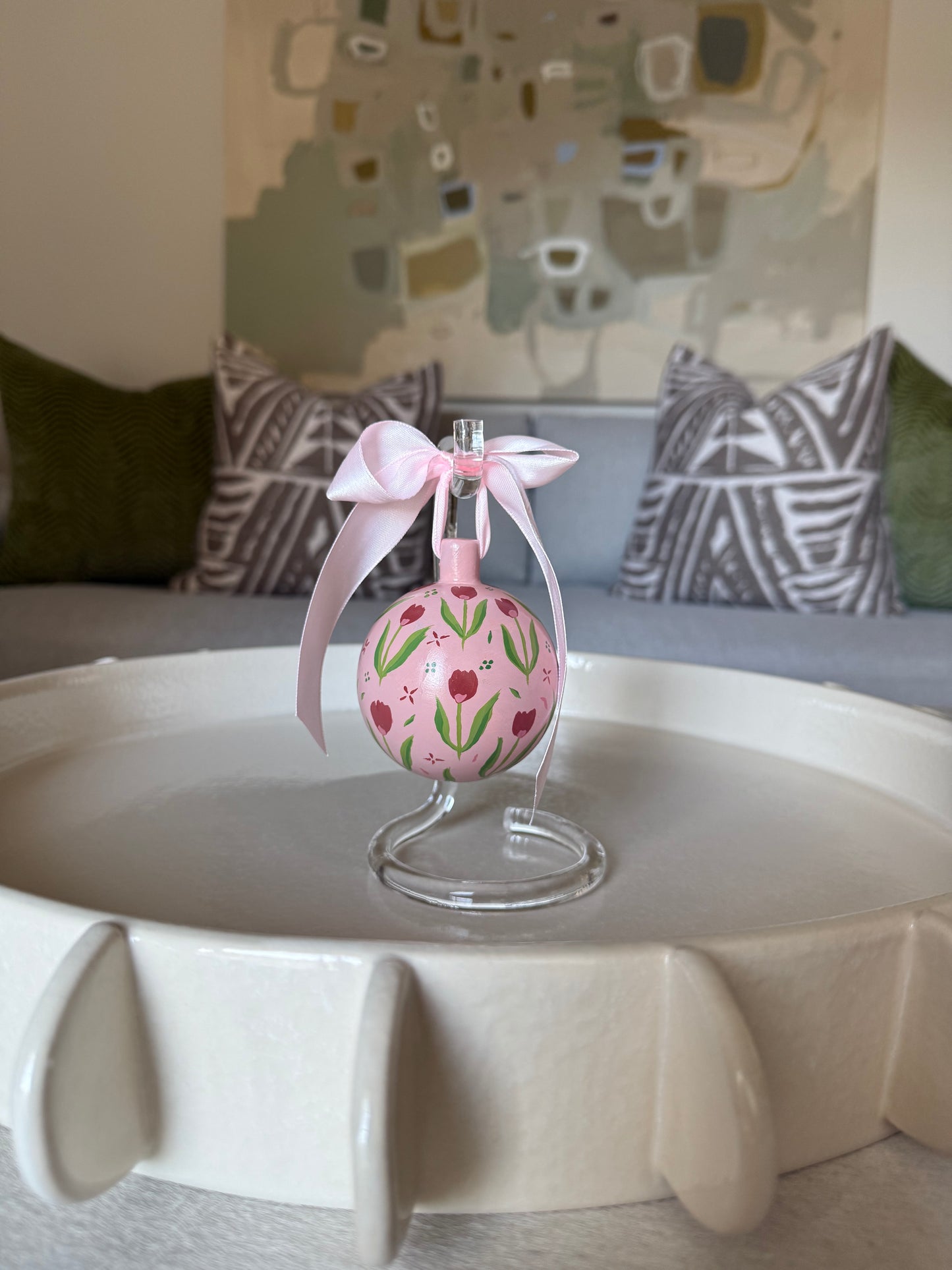 Hand-painted ornaments