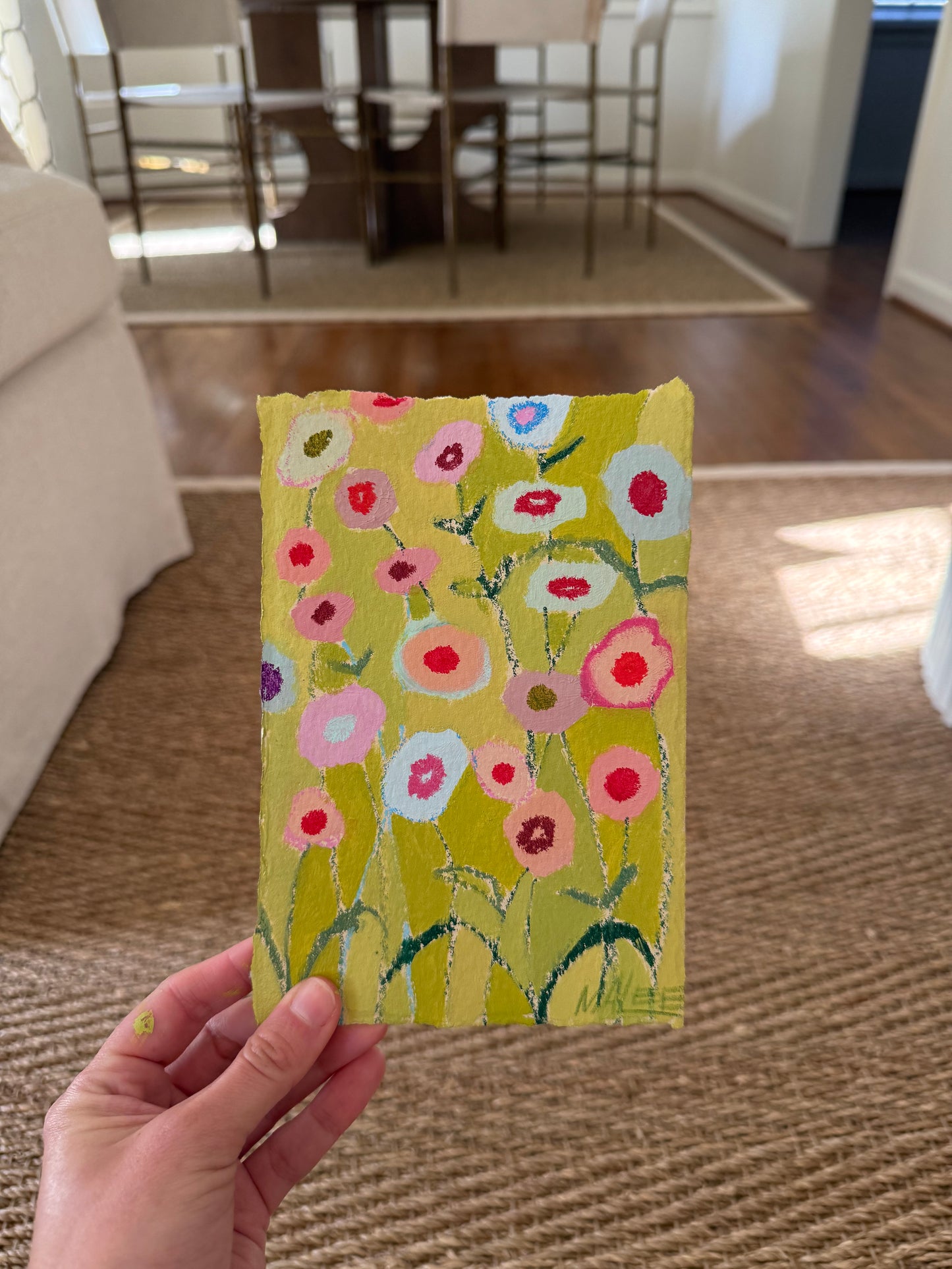 Poppies on paper v. III