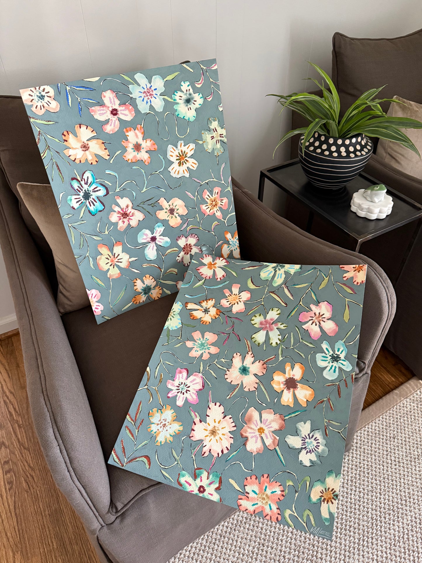 Bright blossoms I & II