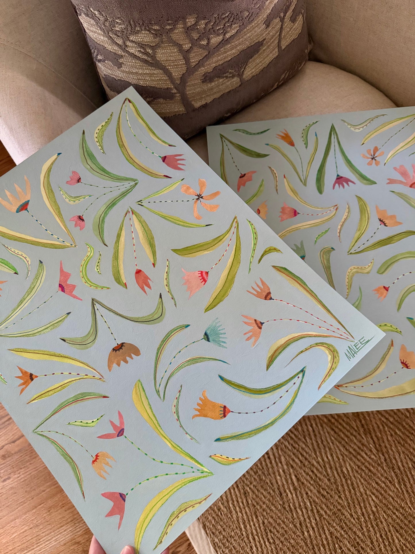 Pocketful of posies I & II