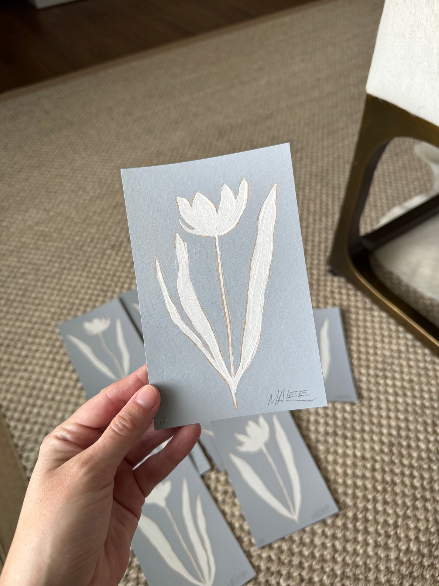 French blue botanicals