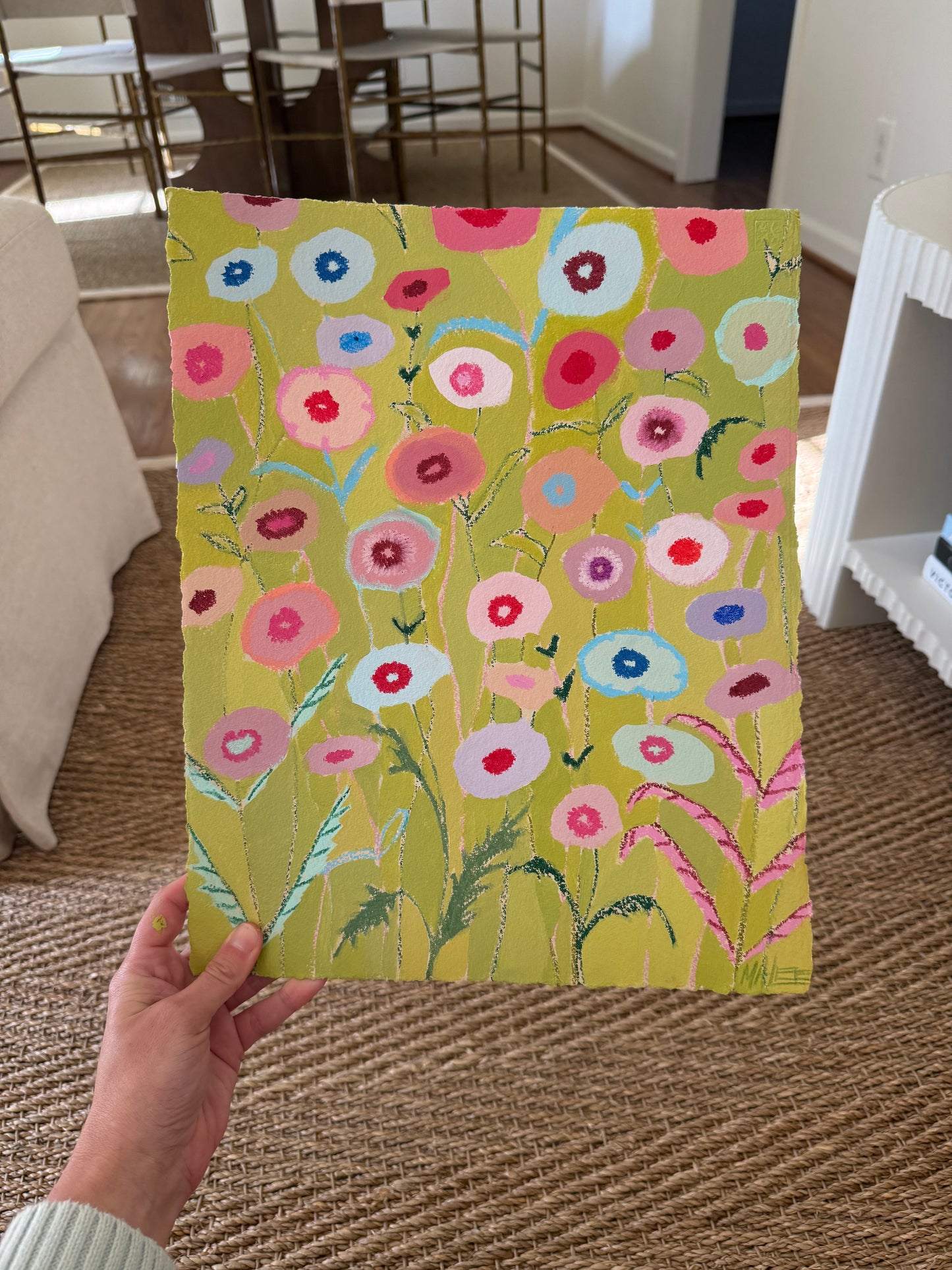Poppies on paper v. III